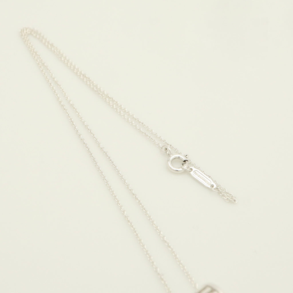  Tiffany & Co. Atlas Ring Pendant Necklace Sterling Silver 925