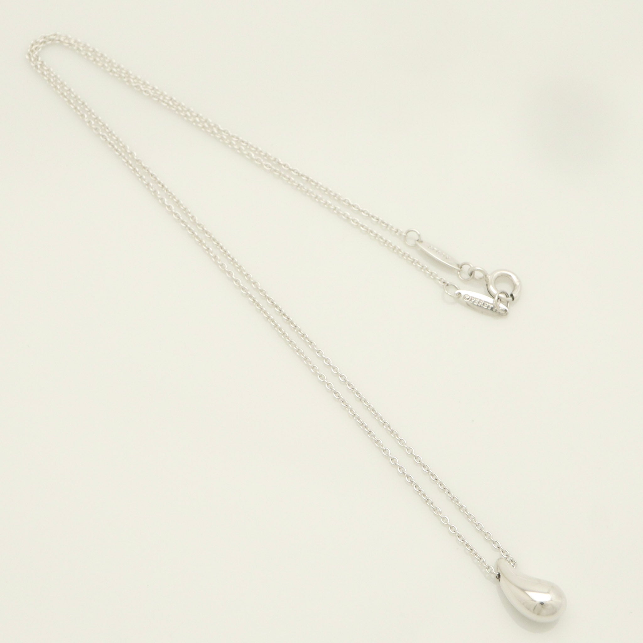 TIFFANY&Co.  ティアドロップ エルサペレッティ ネックレス AG925