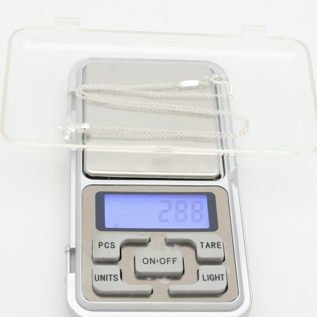 TIFFANY&Co. ミニ バタフライ 蝶 ネックレス AG925