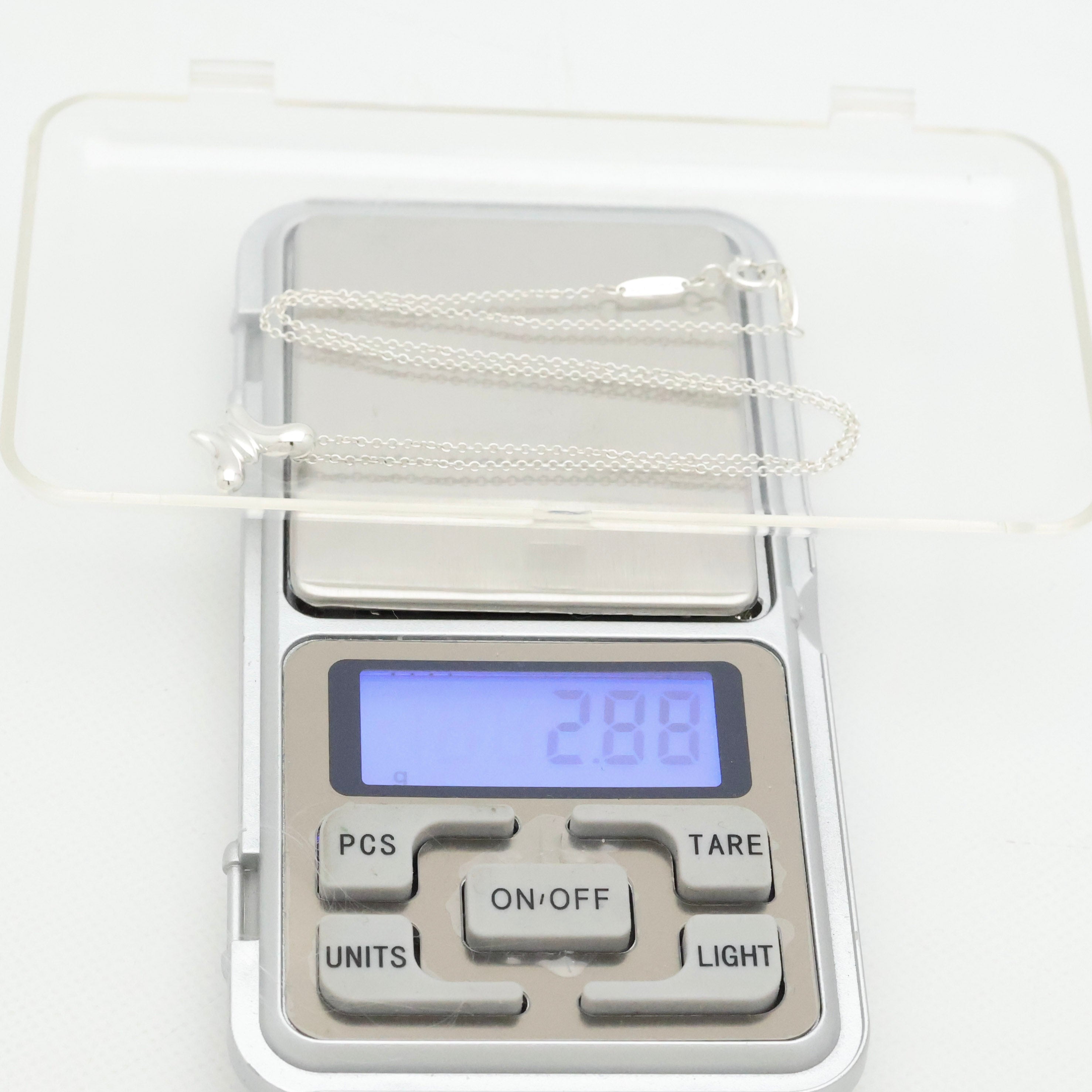 TIFFANY&Co. ミニ バタフライ 蝶 ネックレス AG925