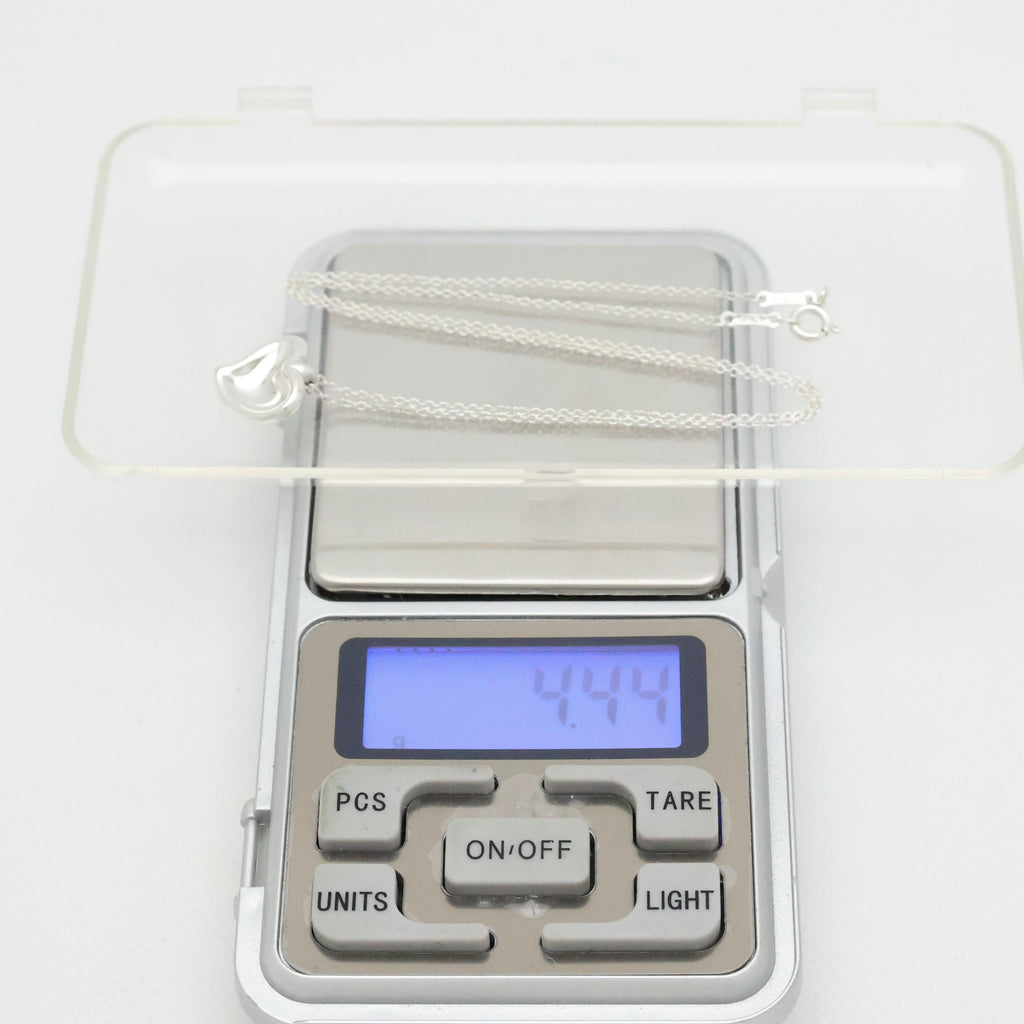 TIFFANY&Co. カーブド ハート エルサペレッティ ネックレス AG925