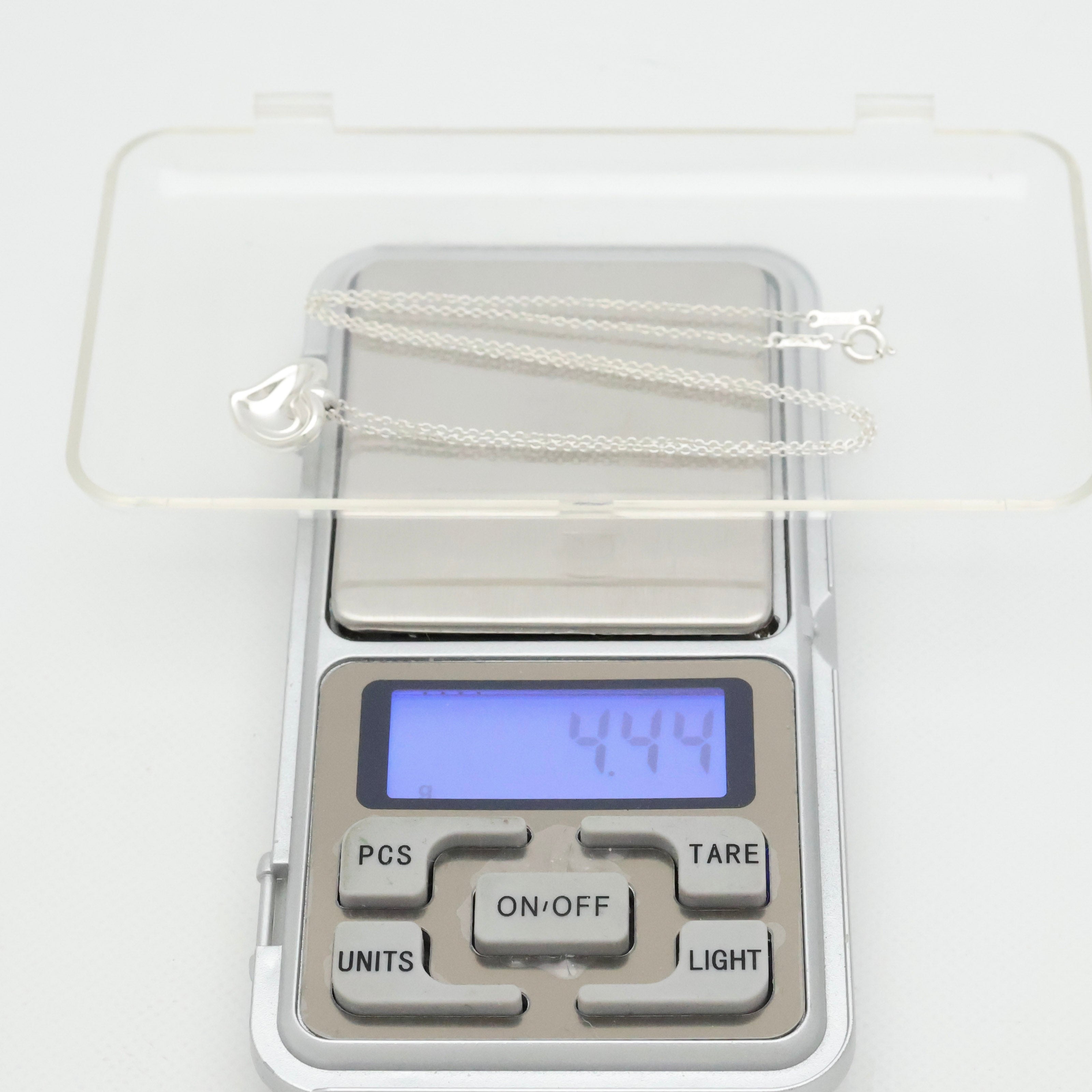 TIFFANY&Co. カーブド ハート エルサペレッティ ネックレス AG925