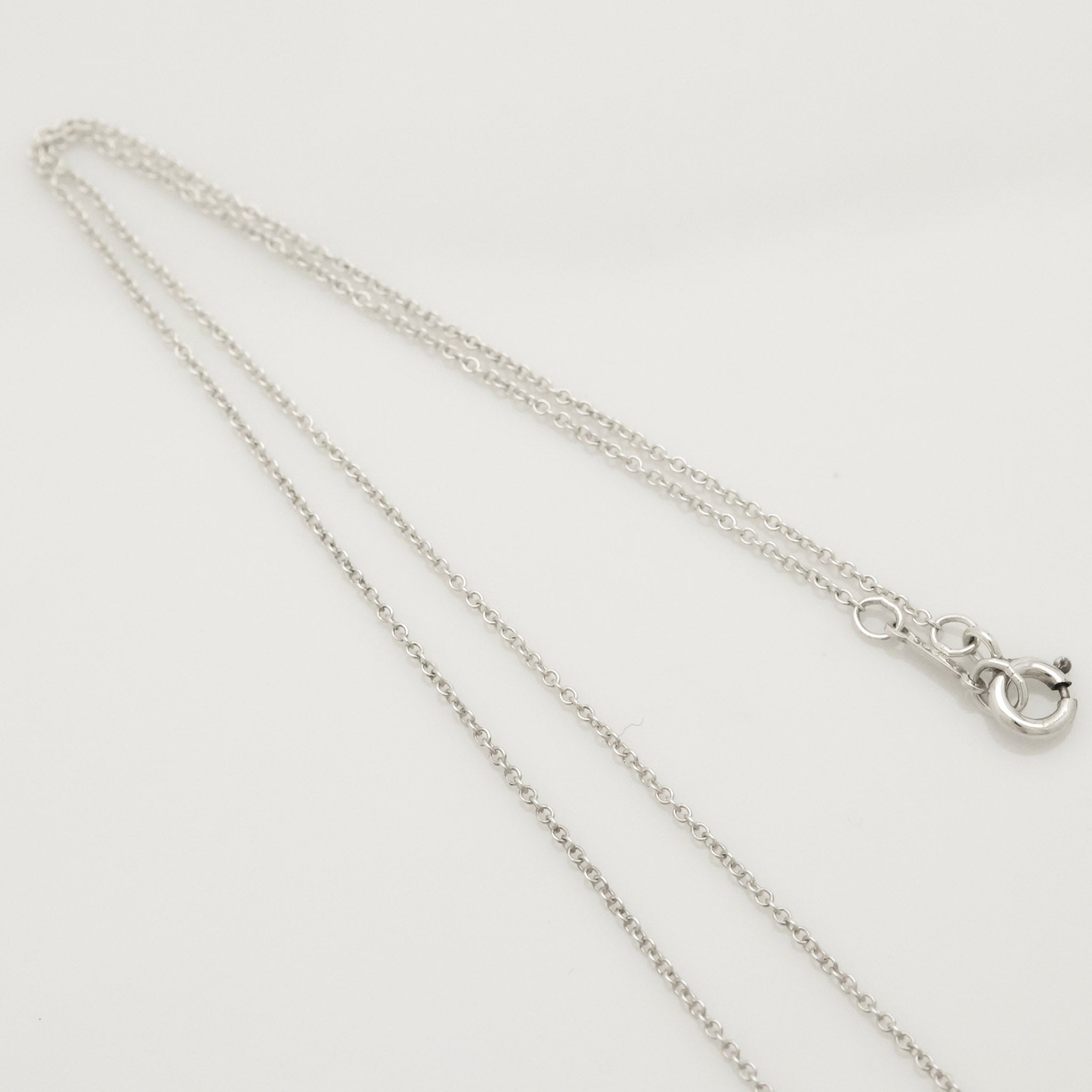 Tiffany & Co. Picasso Double Loving Heart Necklace Sterling Silver 925