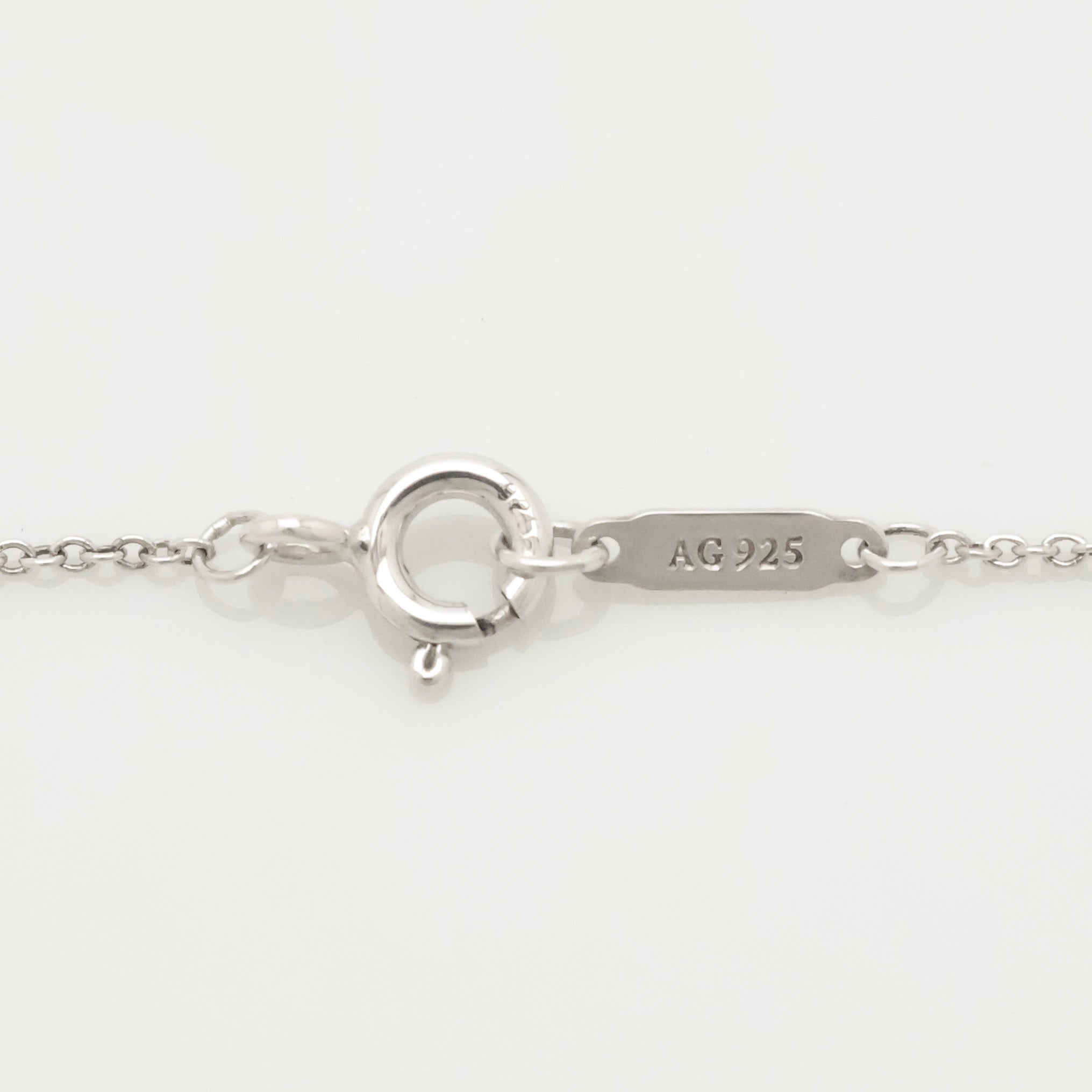  Tiffany & Co. Return to Mini Heart Lock Padlock Necklace  Sterling Silver 925