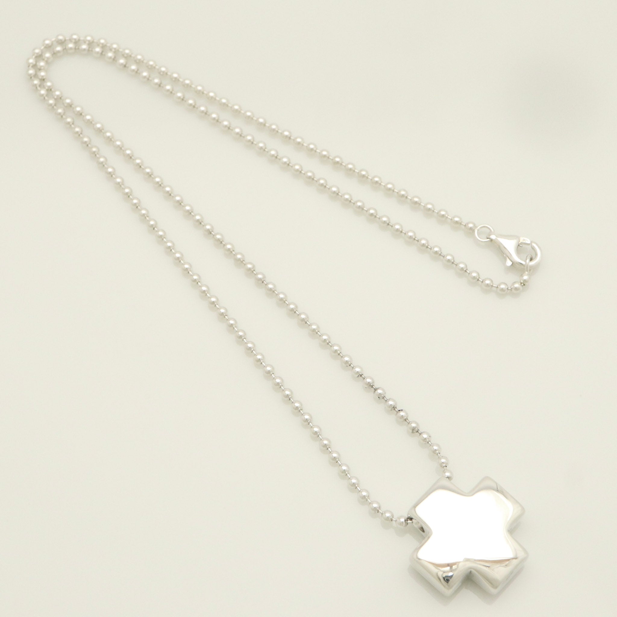 TIFFANY&Co. ローマン クロス ネックレス AG925