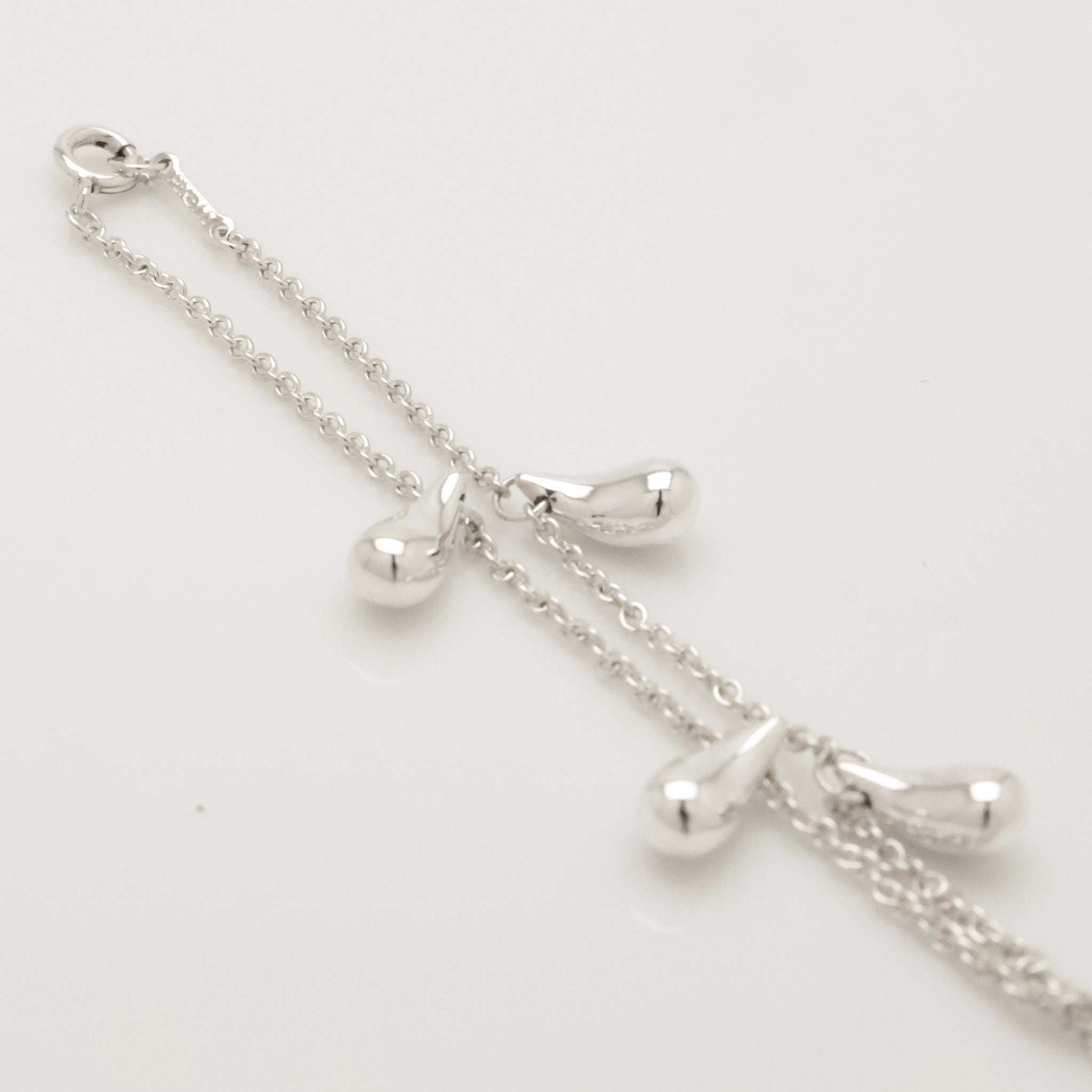 TIFFANY&Co. 5連 ファイブ ティアドロップ エルサペレッティ ブレスレット AG925