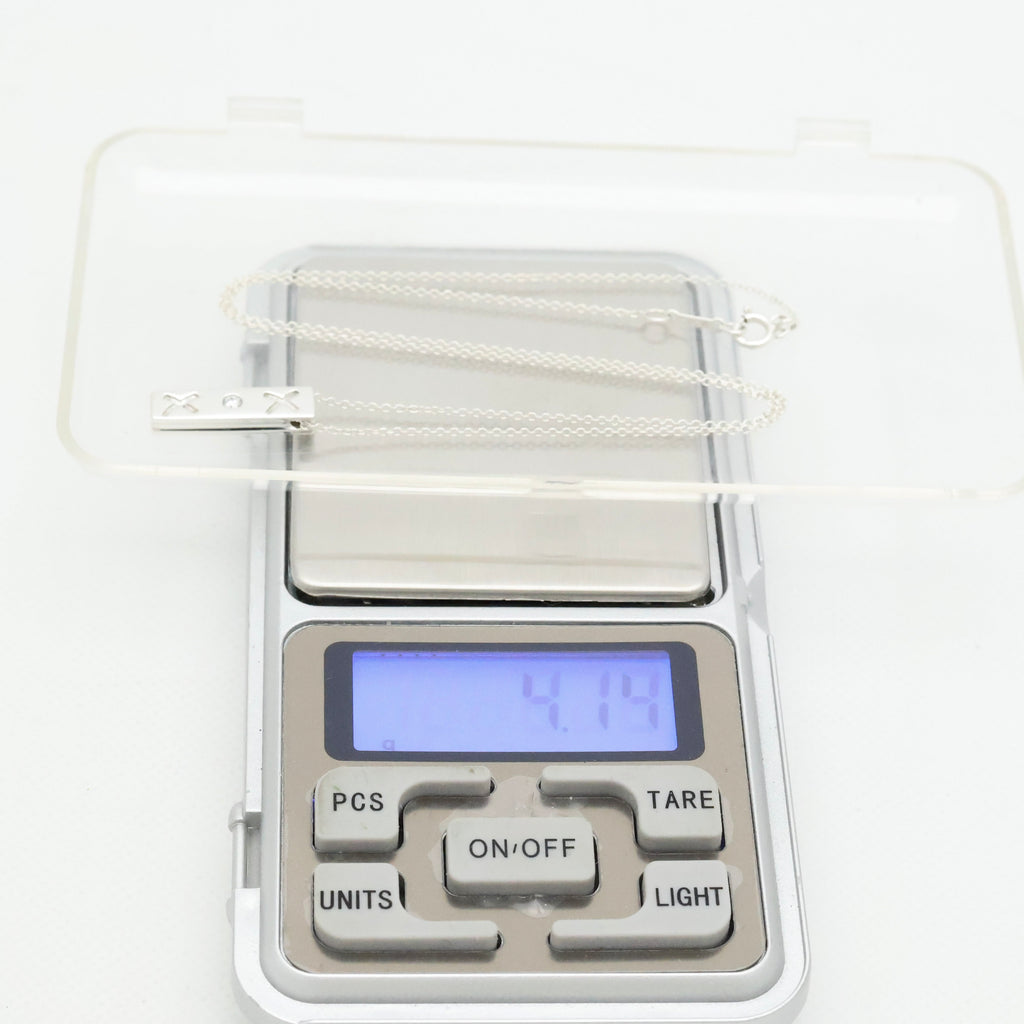 TIFFANY&Co. キス バー パロマピカソ 1P ダイヤモンド ネックレス AG925