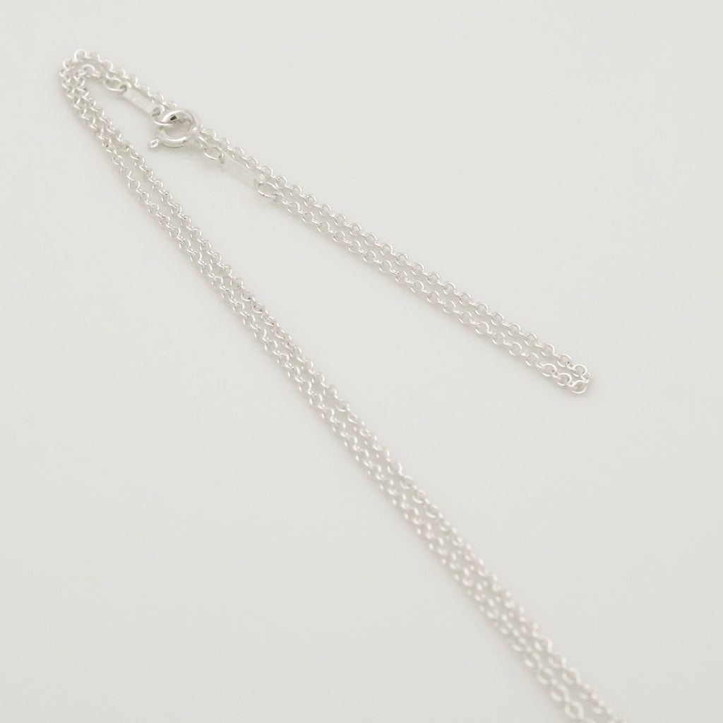 TIFFANY&Co. オープンハート 22mm エルサペレッティ ネックレス AG925