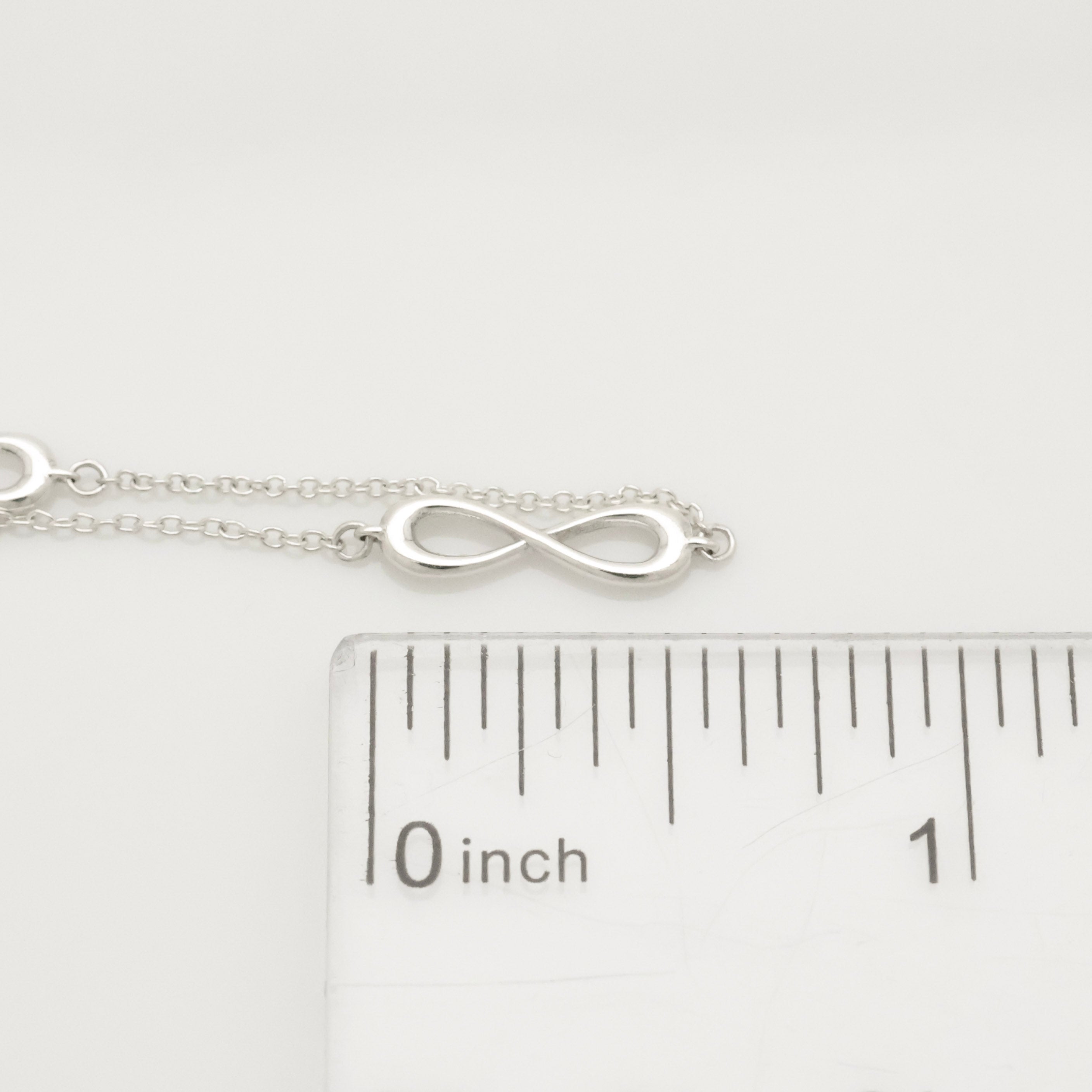 TIFFANY&Co. 3連 トリプル インフィニティ エンドレス ブレスレット AG925