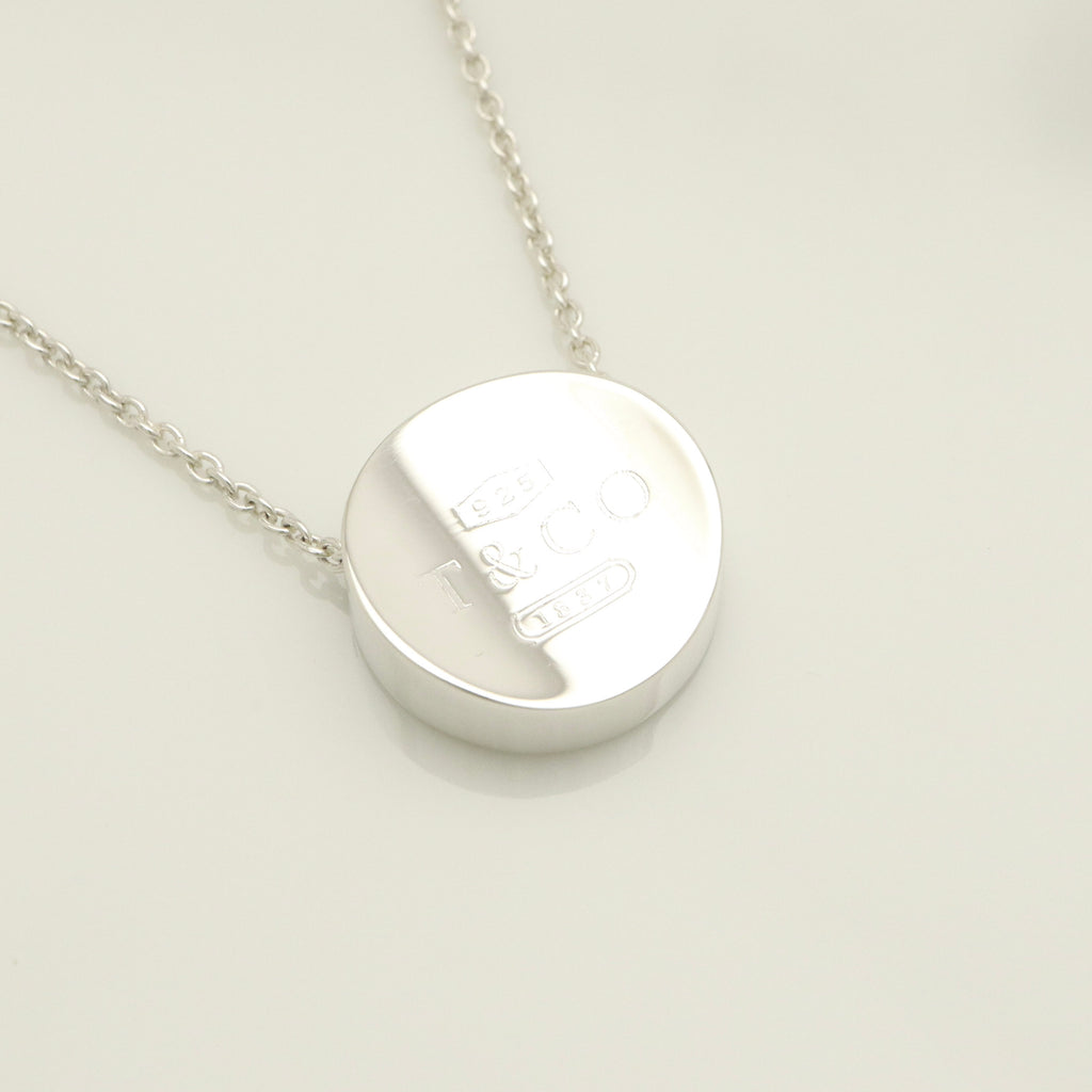 TIFFANY&Co. 1837 コンケーブ サークル ネックレス AG925