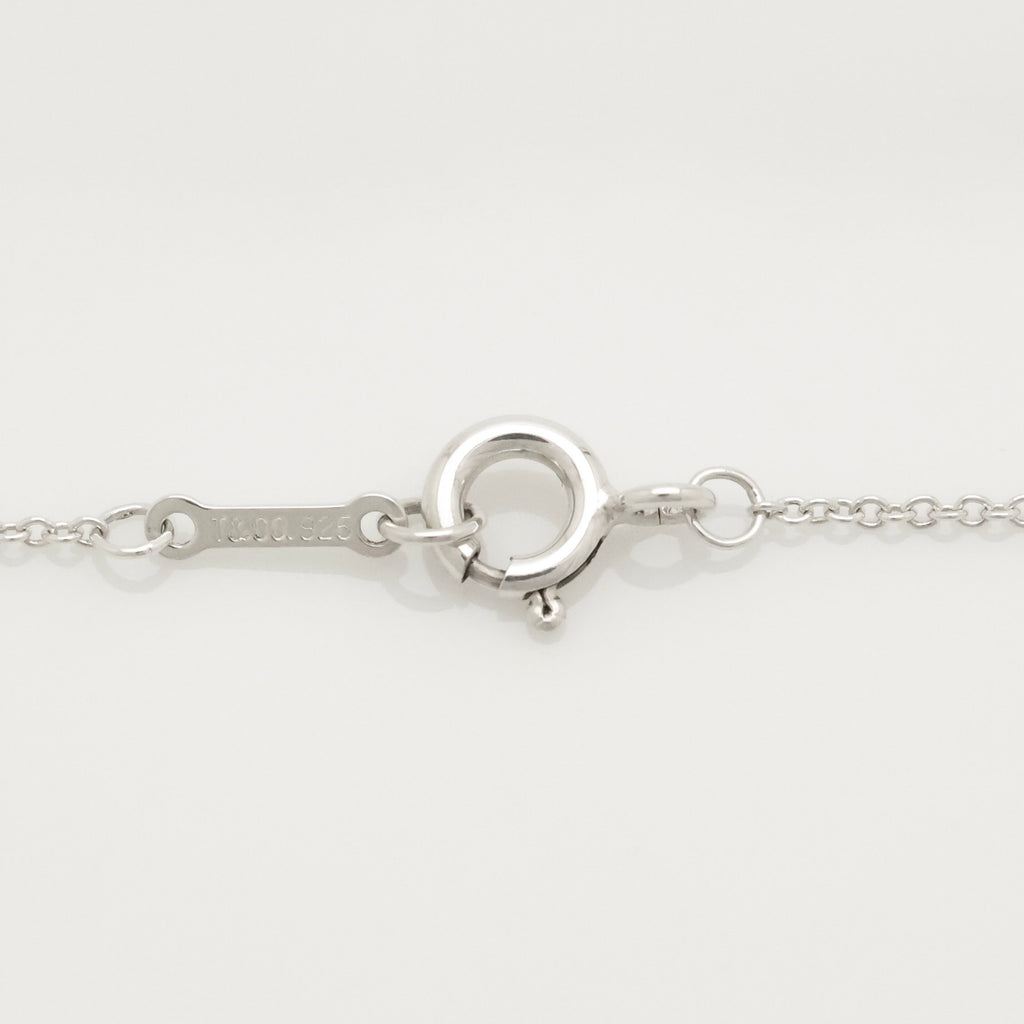Tiffany & Co. Loving Heart Pendant Necklace Sterling Silver 925 