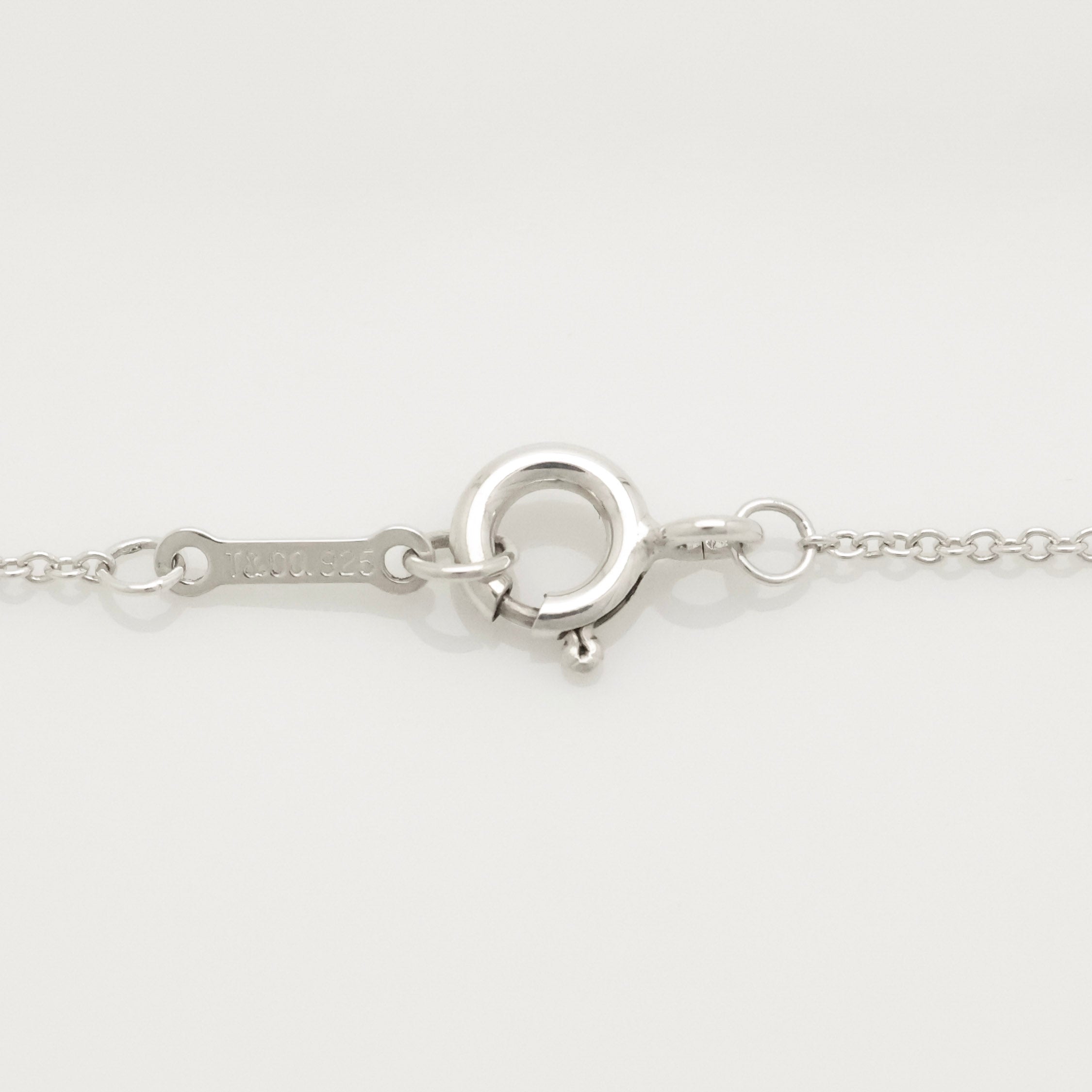 Tiffany & Co. Loving Heart Pendant Necklace Sterling Silver 925 