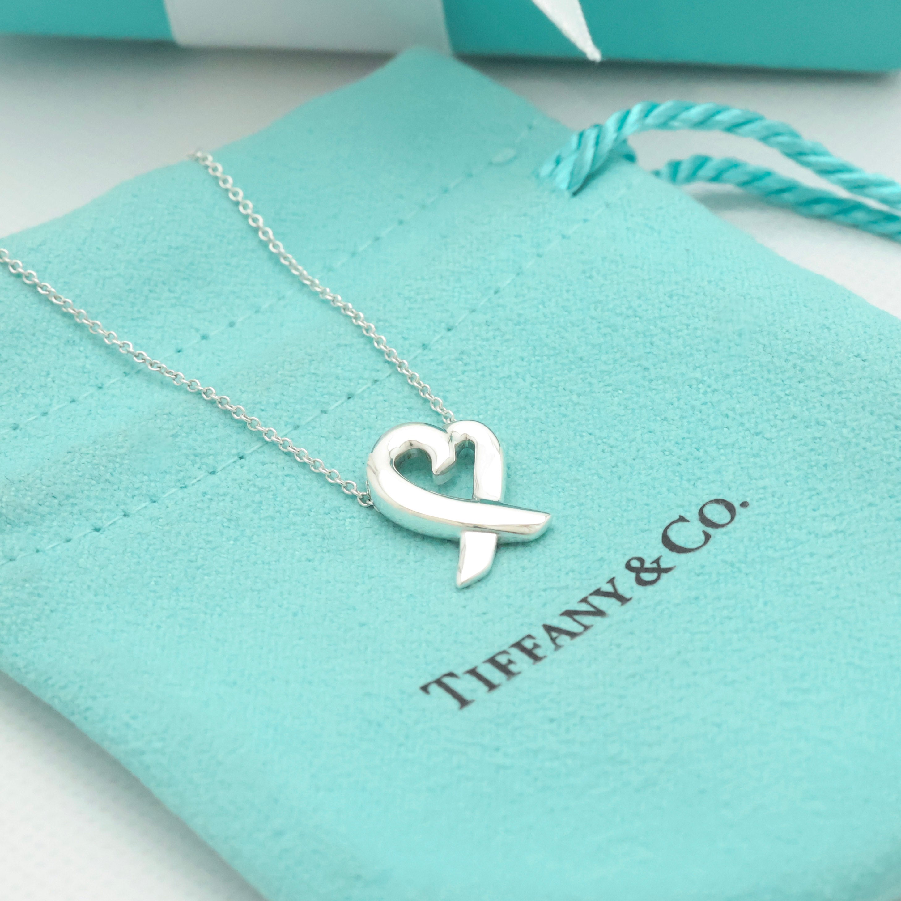 TIFFANY&Co. ラビングハート パロマピカソ ネックレス AG925