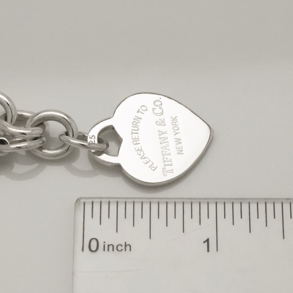 TIFFANY&Co. リターントゥ ティファニー ハート タグ チェーン ブレスレット AG925