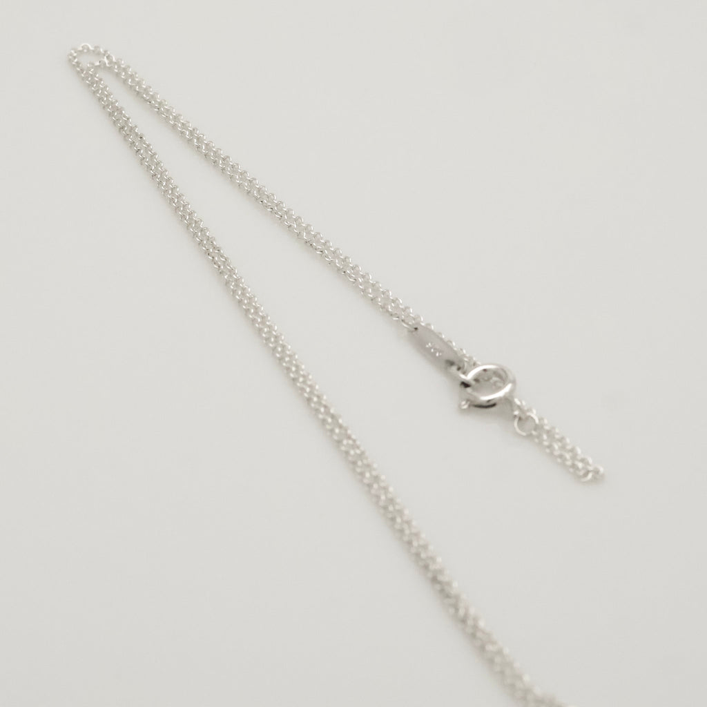 Tiffany & Co. Round Keyhole Lock Padlock Necklace Sterling Silver 925