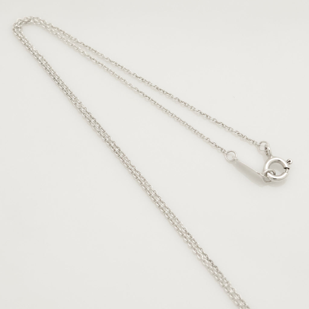 TIFFANY&Co. リターントゥ ティファニー スモール ダブル ハート タグ ネックレス AG925