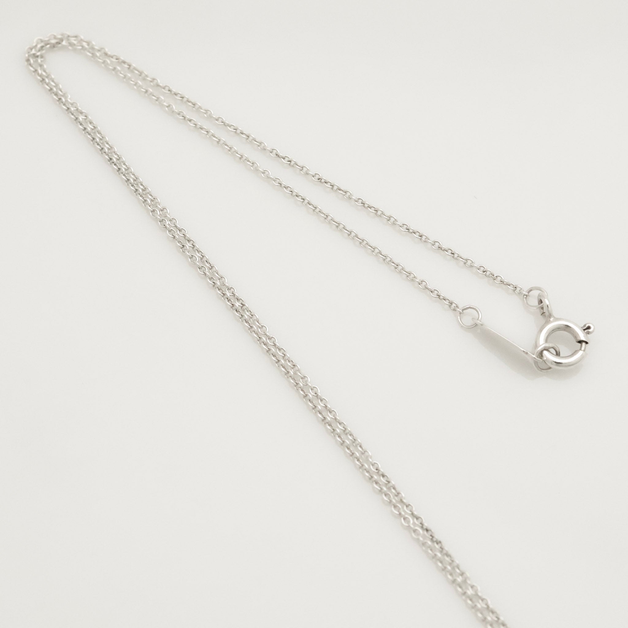 TIFFANY&Co. リターントゥ ティファニー スモール ダブル ハート タグ ネックレス AG925