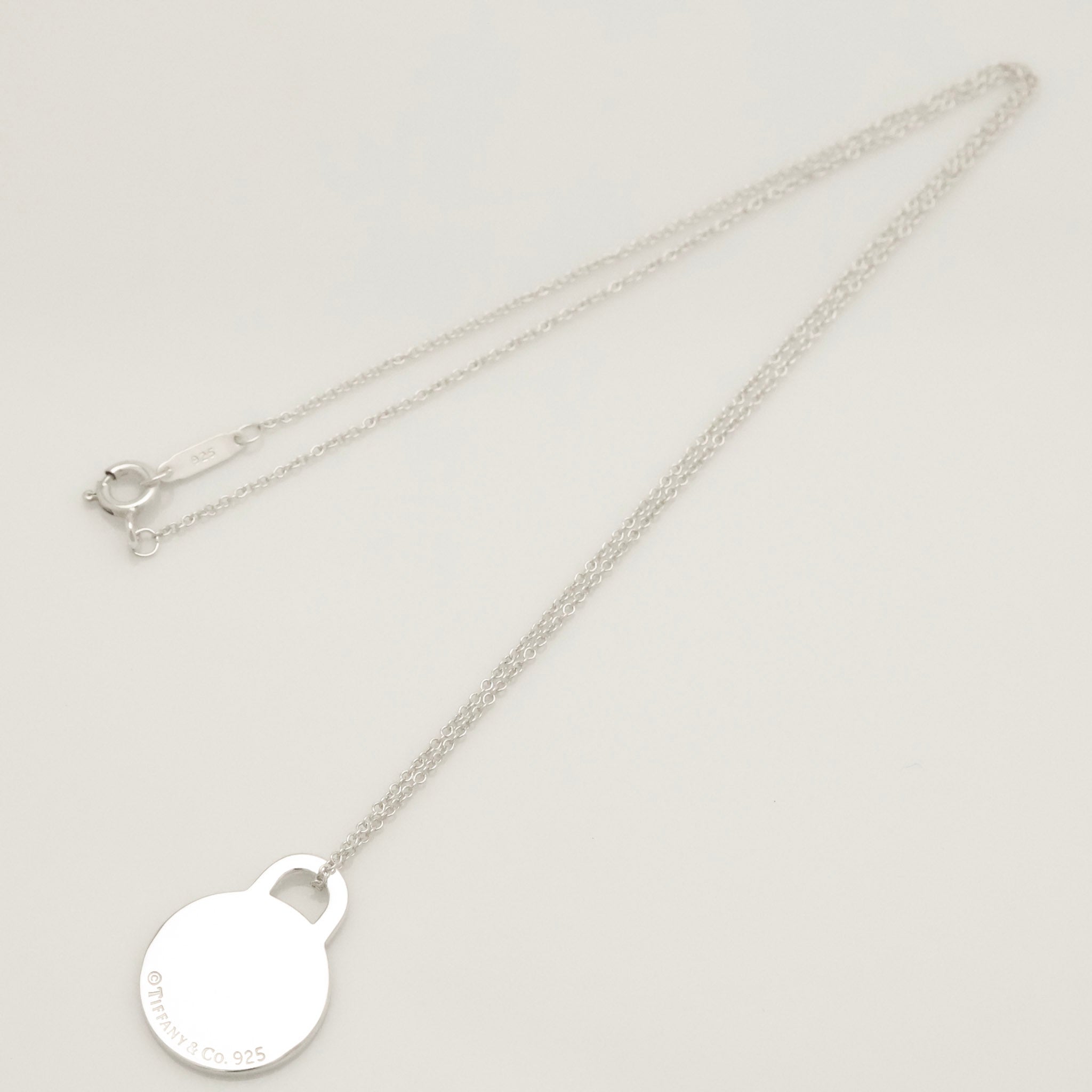 TIFFANY&Co.リターントゥ ティファニー ラウンド ネックレス AG925