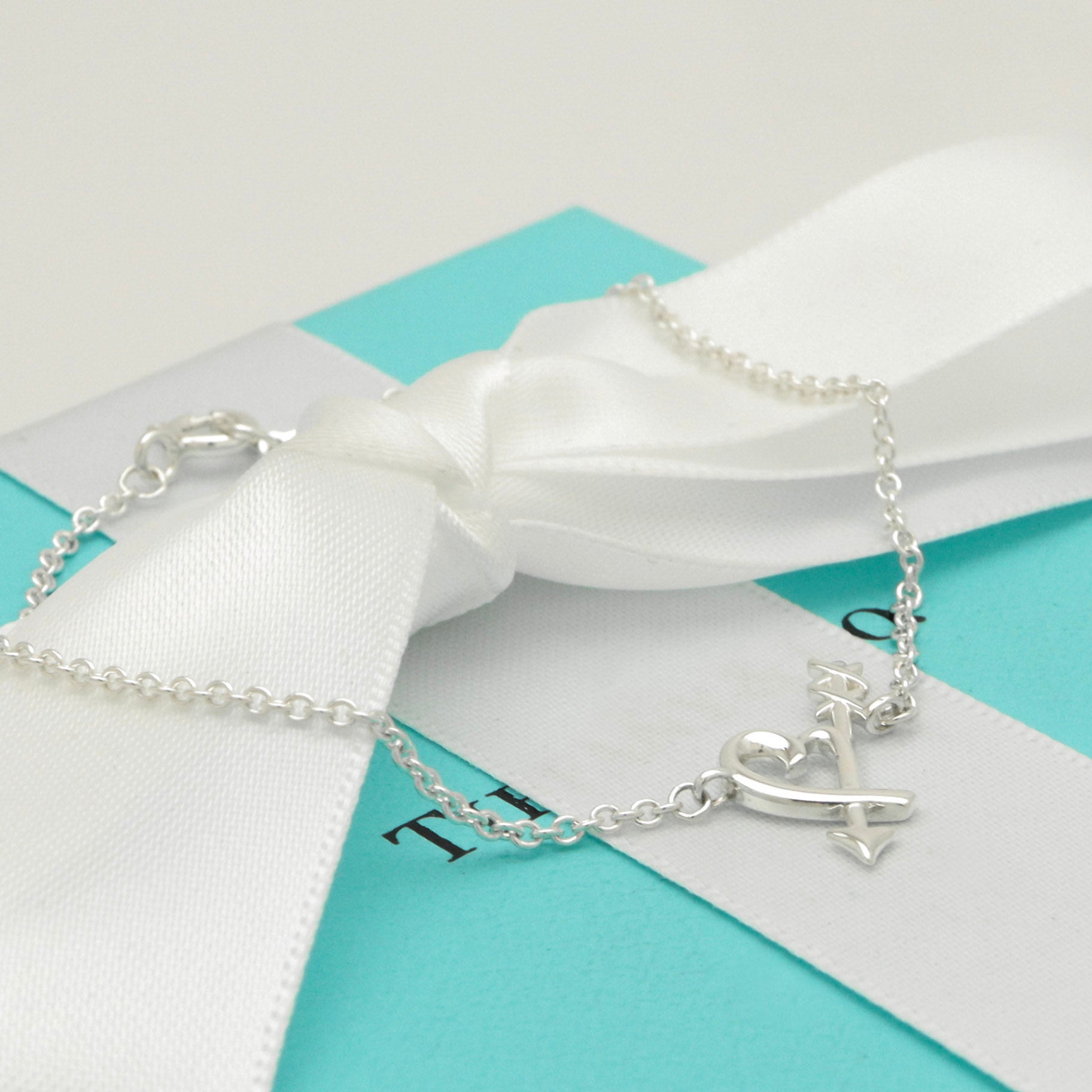 TIFFANY&Co. ラビング ハート アロー パロマピカソ ブレスレット AG925