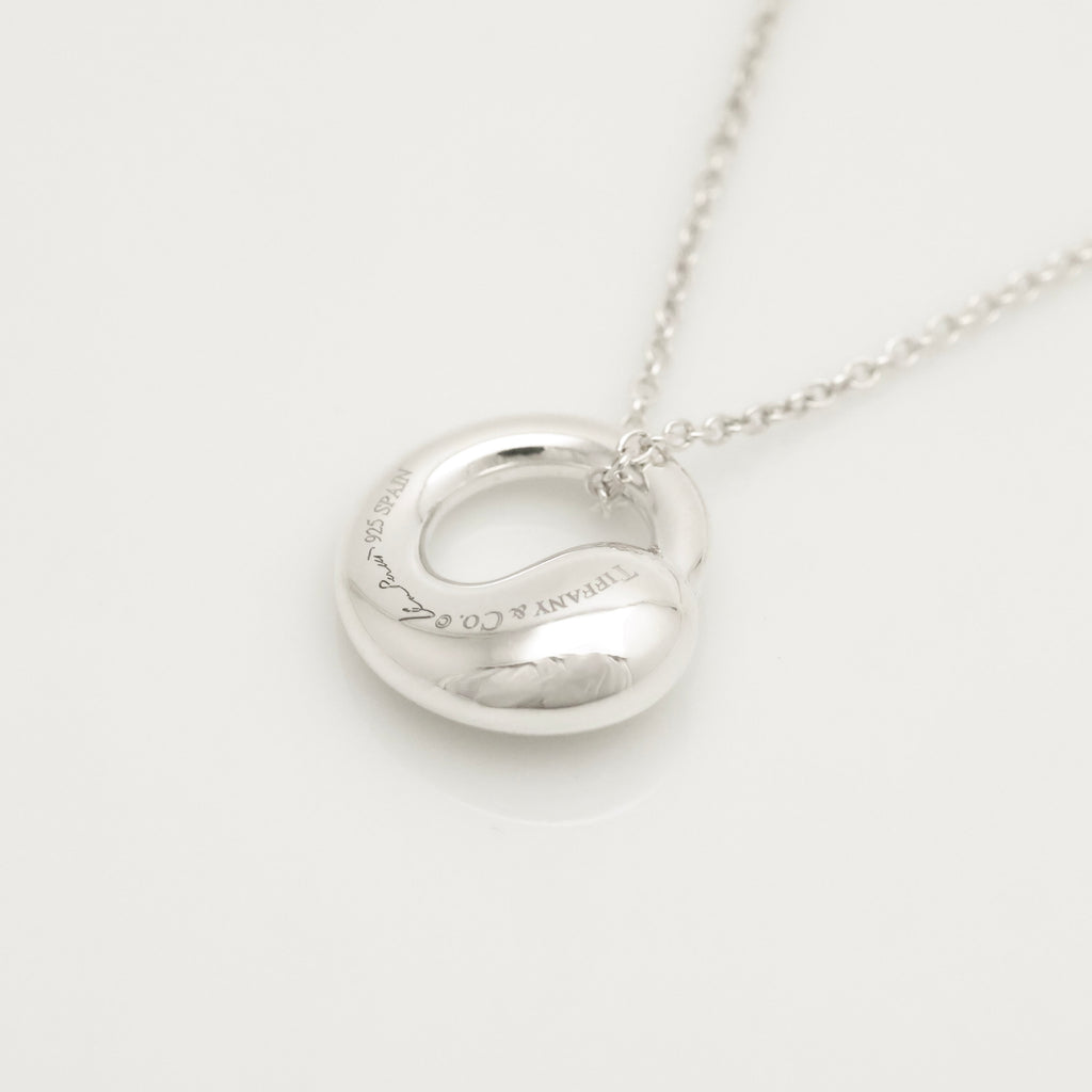 Tiffany & Co. MEDIUM Eternal Circle Necklace Sterling Silver 925 