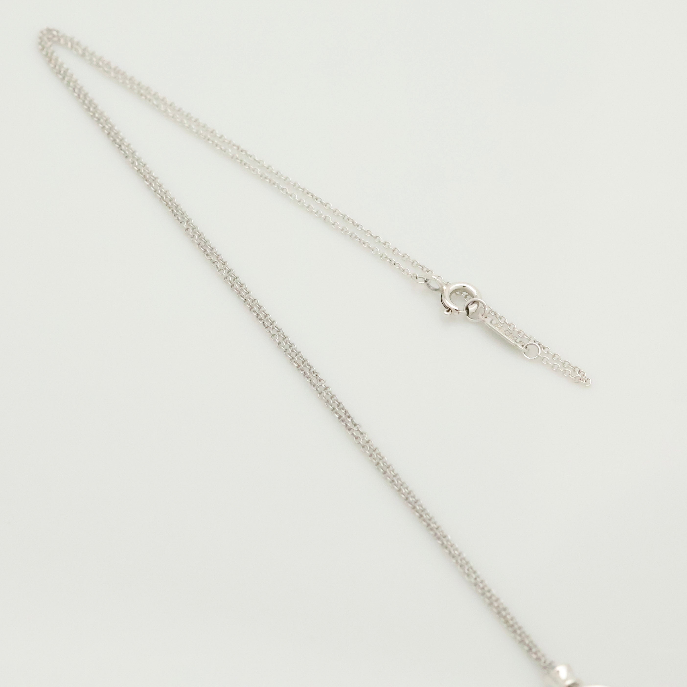 Tiffany & Co. 1837 Interlocking Circles Necklace  Sterling Silver 925 & Rubedo