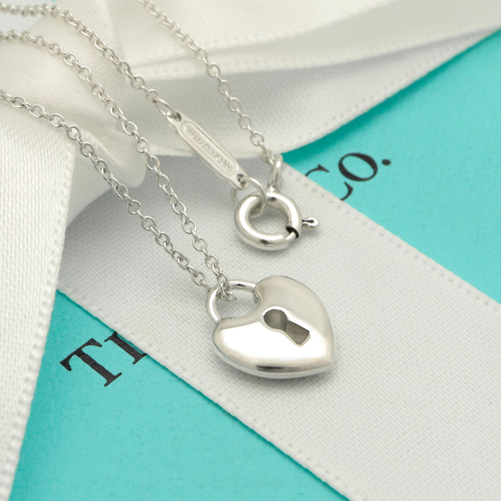 TIFFANY&Co. ハート ロック ネックレス AG925