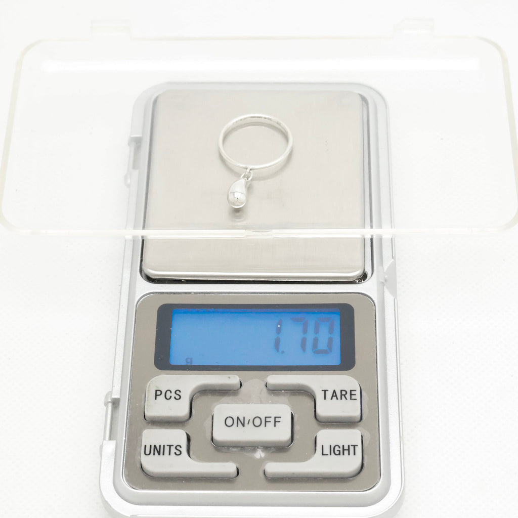 TIFFANY&Co. ティアドロップ エルサペレッティ ドロップ リング 8 号 AG925
