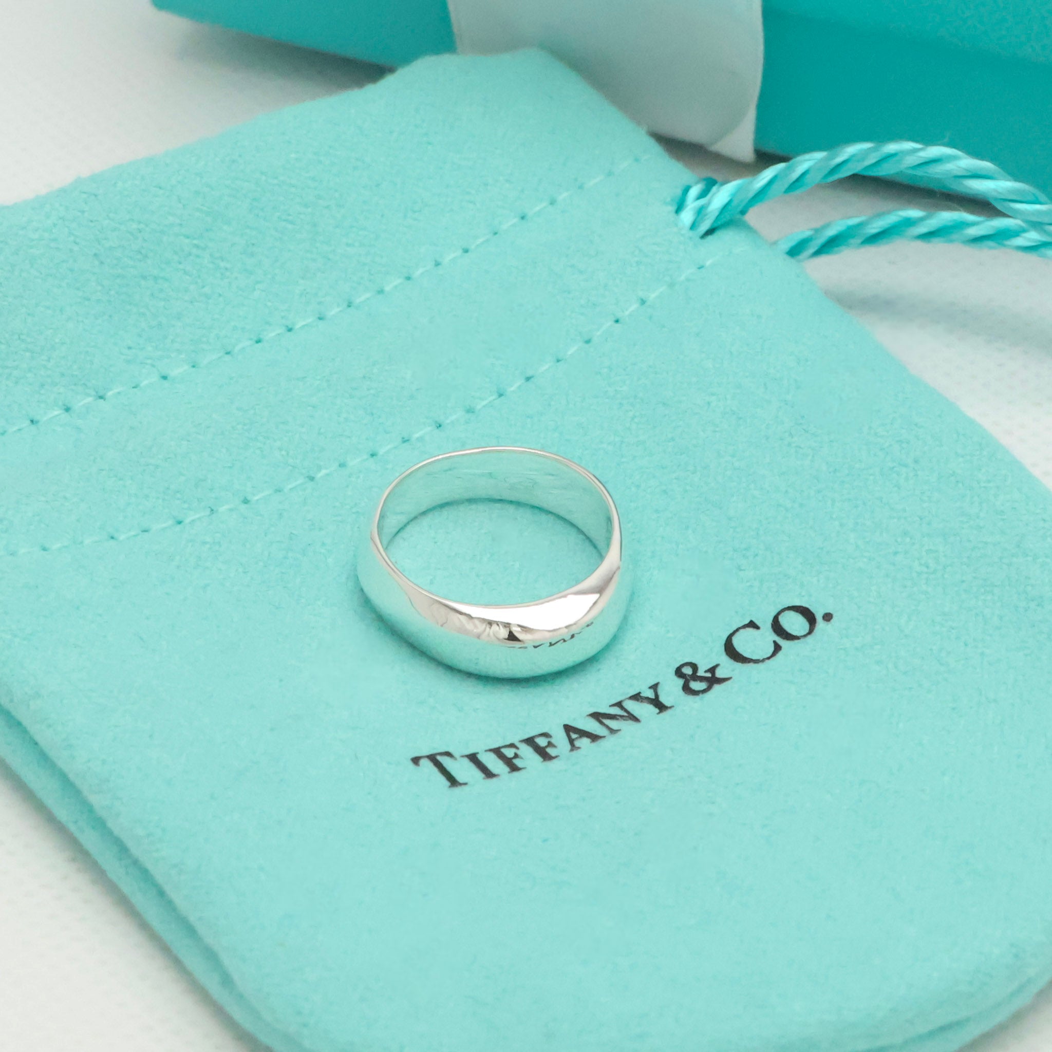 TIFFANY&Co. ナイフエッジ リング 6 号 AG925