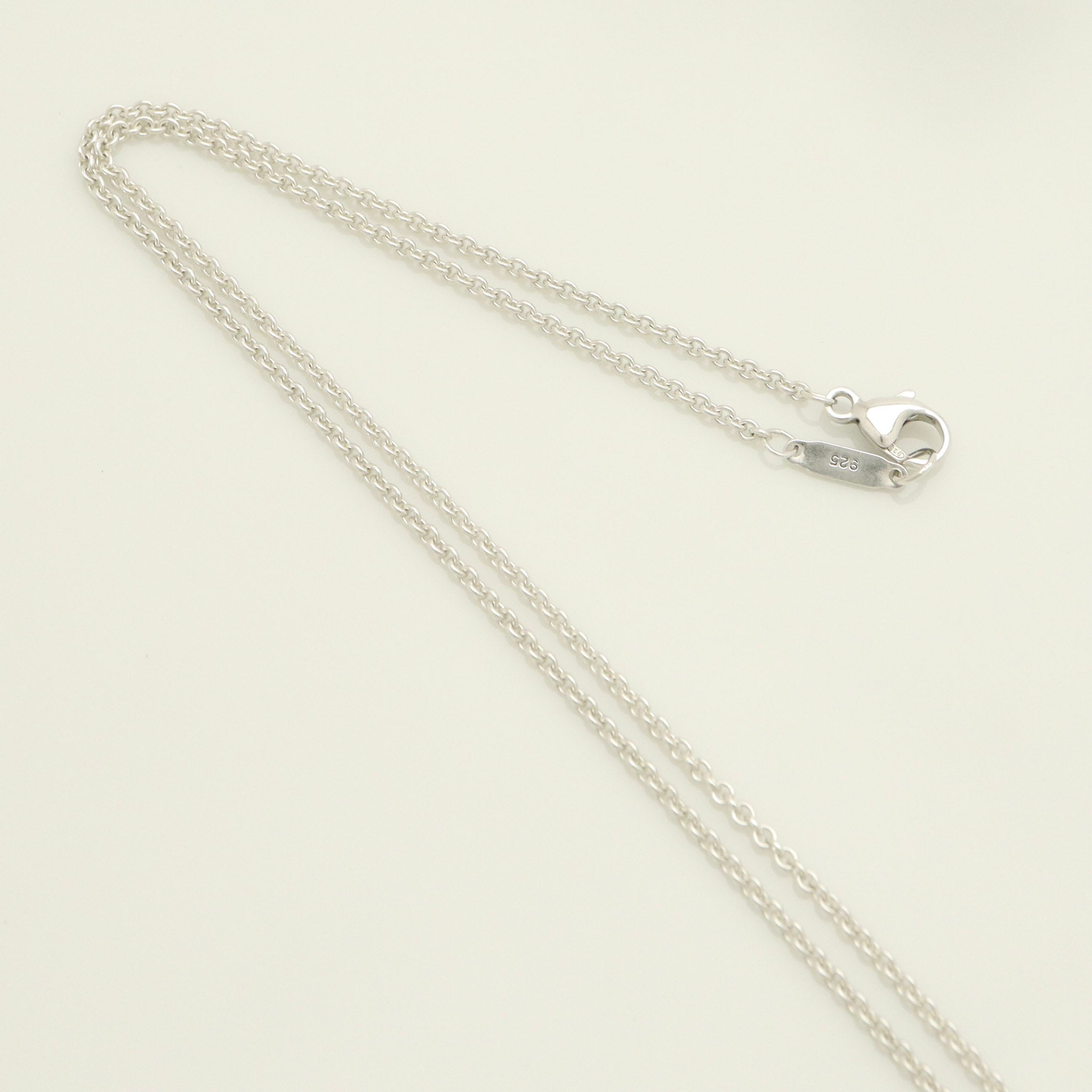 TIFFANY & Co. 1837 Bar Plate Pendant Necklace Chain Sterling Silver 925