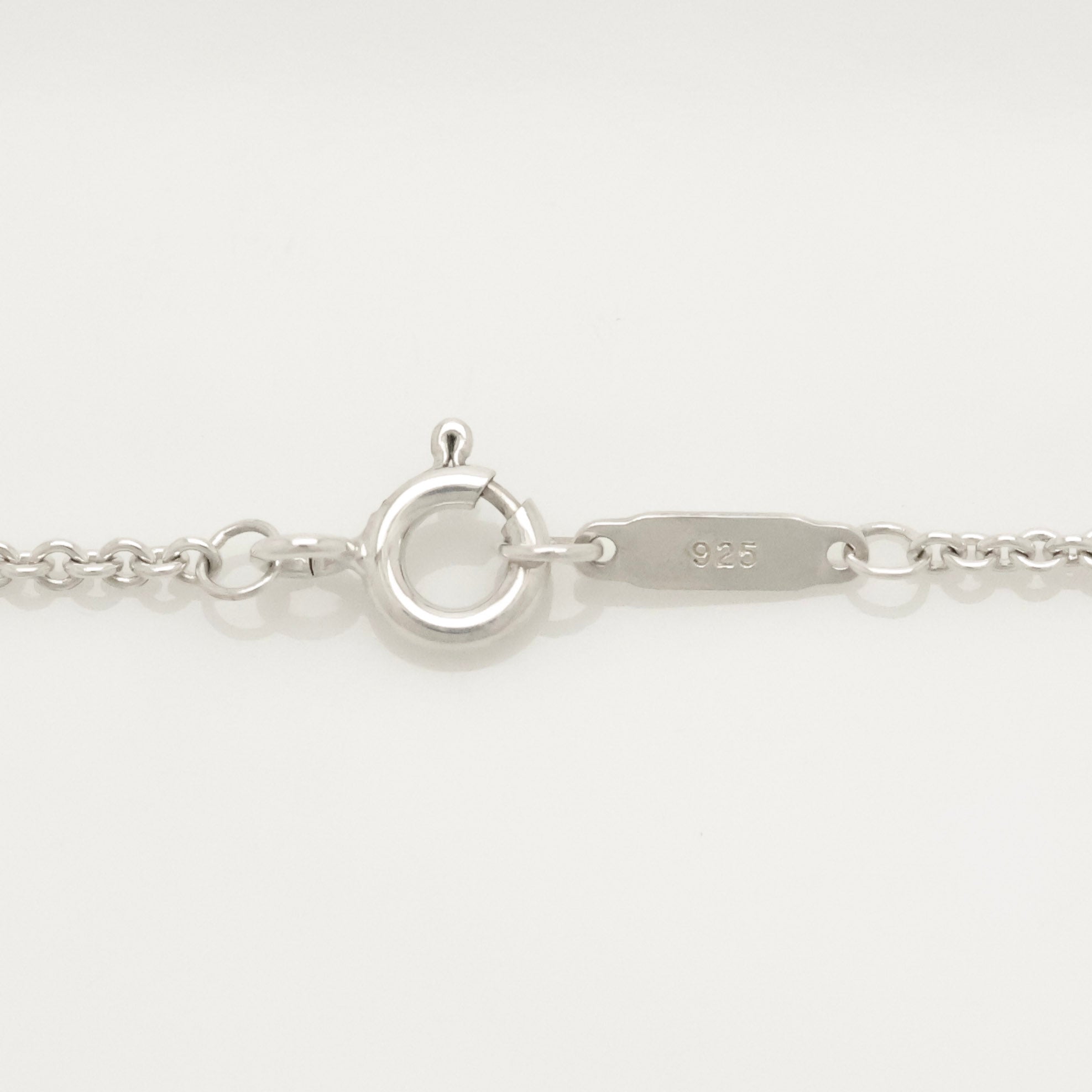 Tiffany & Co. Stencil Cutout Two Heart Necklace  Sterling Silver 925