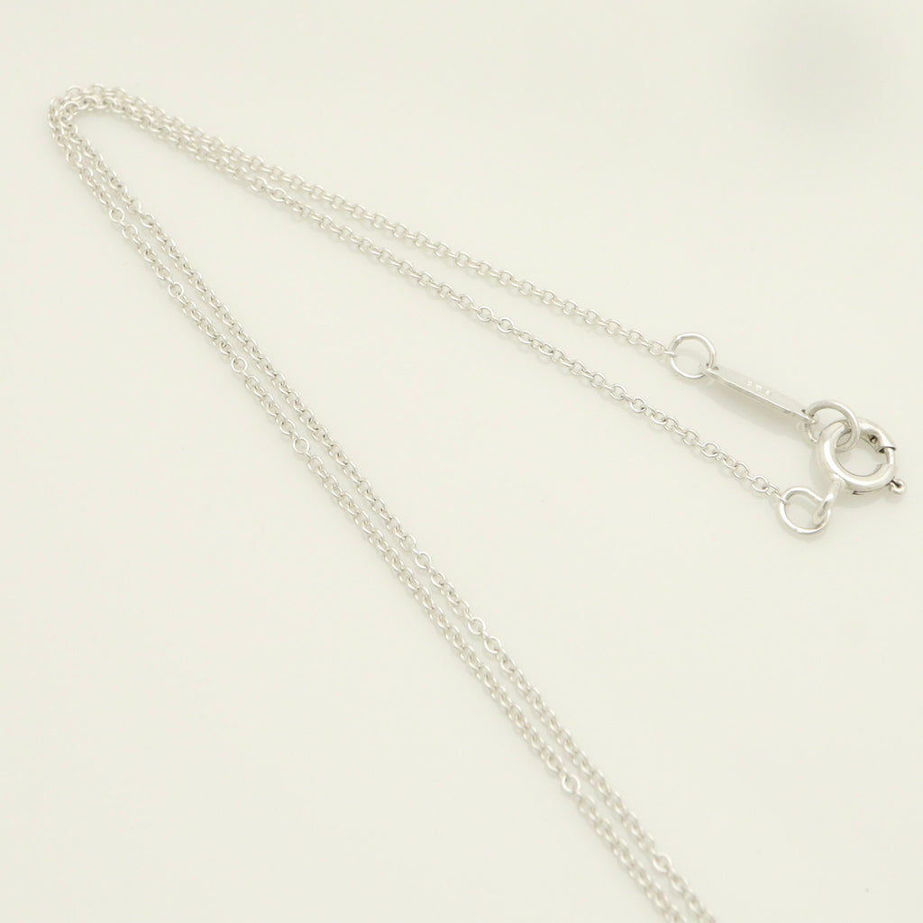  Tiffany & Co. Picasso Groove Cross Necklace Sterling Silver 925 