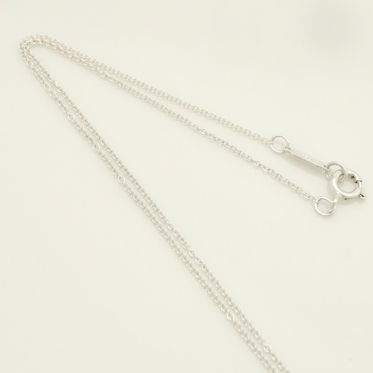  Tiffany & Co. Picasso Groove Cross Necklace Sterling Silver 925 