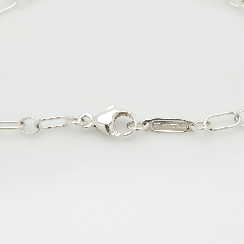 TIFFANY&Co. ラウンド キーホール オーバル リンク チェーン ブレスレット