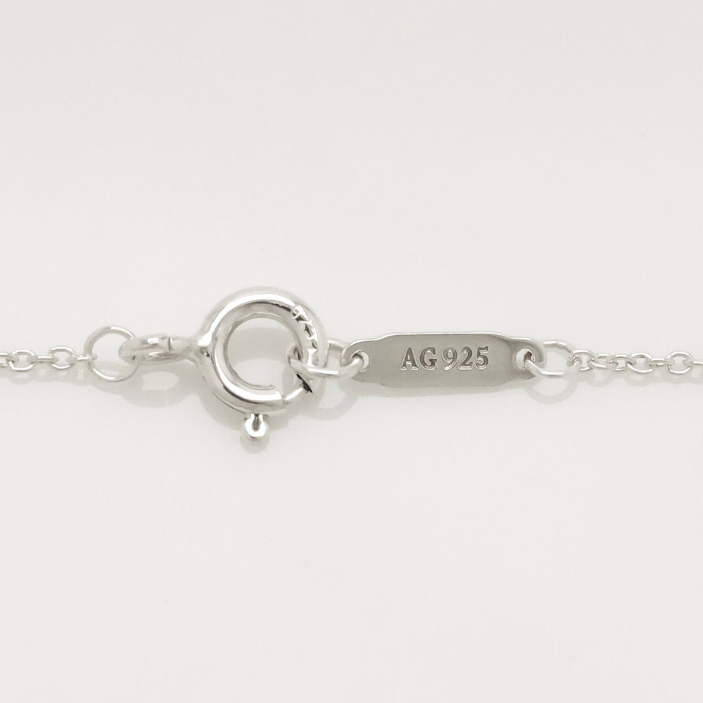 TIFFANY&Co. ノーツ レター ラウンド イニシャル H ディスク ネックレス AG925