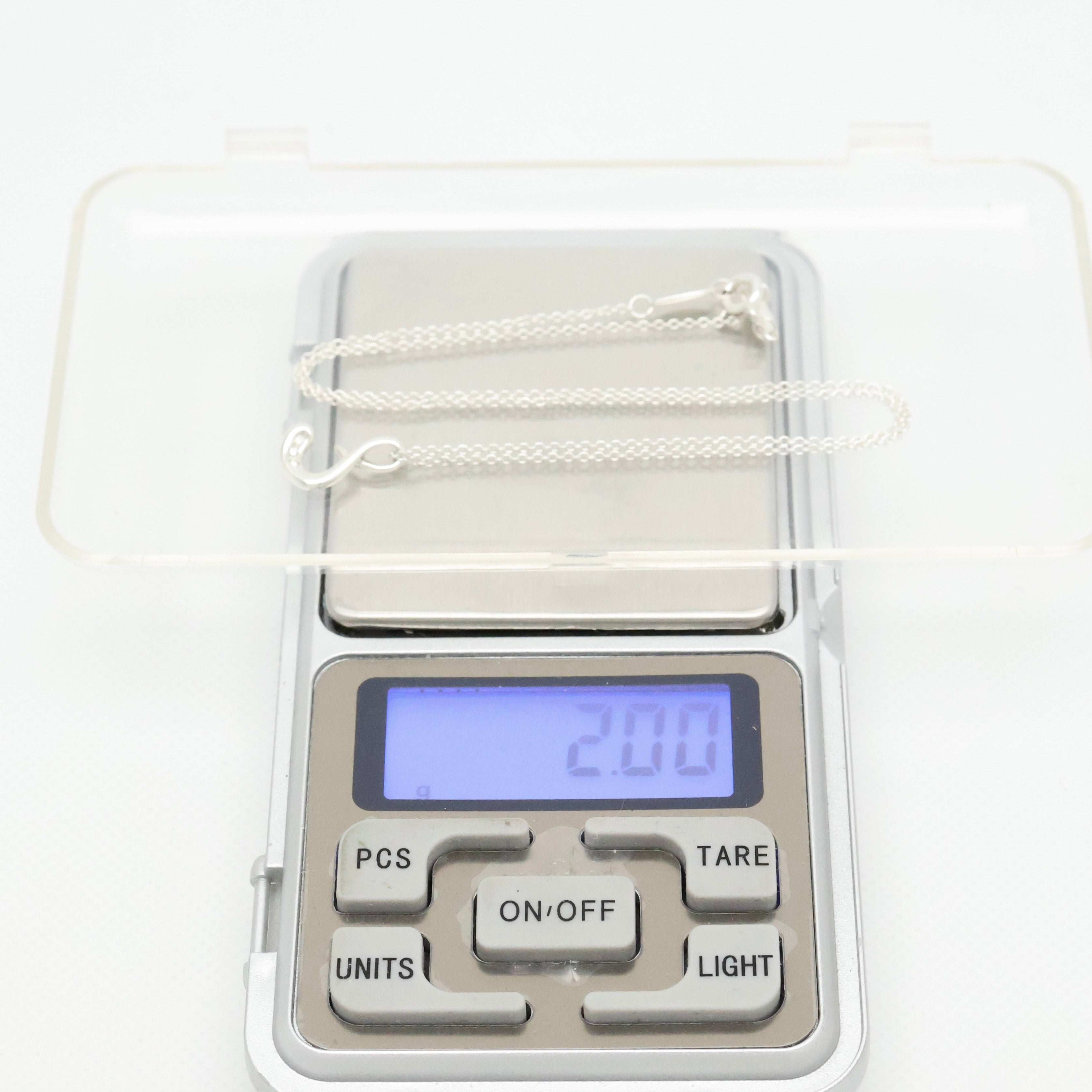 TIFFANY&Co. ノーツ レター S イニシャル 1P ダイヤモンド ネックレス AG925