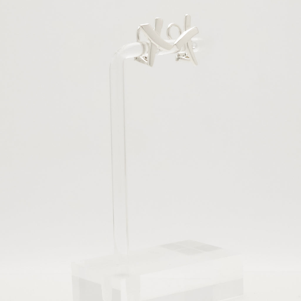 TIFFANY&Co. キス クロス パロマピカソ クリップ イヤリング AG925