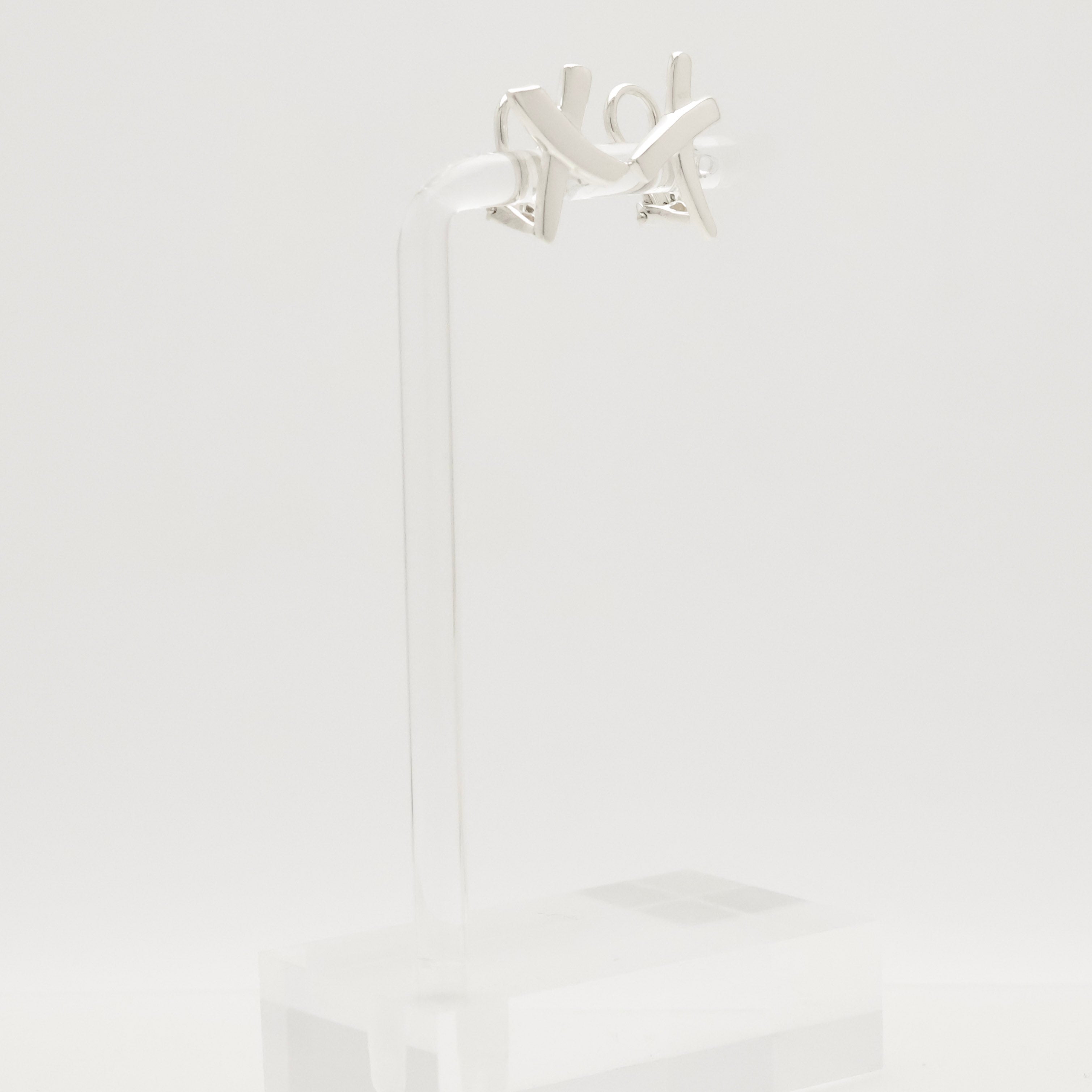 TIFFANY&Co. キス クロス パロマピカソ クリップ イヤリング AG925