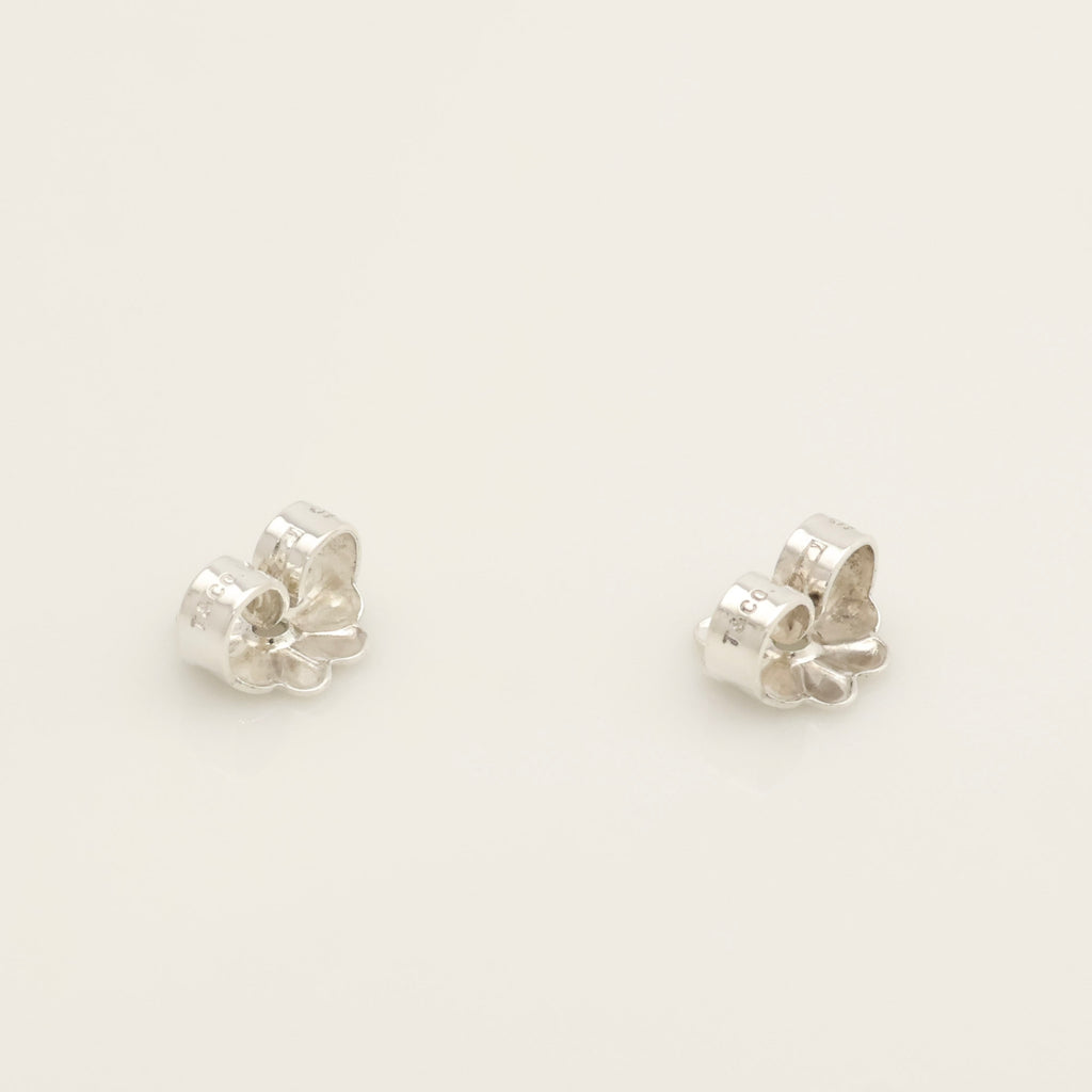 Tiffany & Co. Picasso X Kiss Cross Stud Earrings Sterling Silver 925 