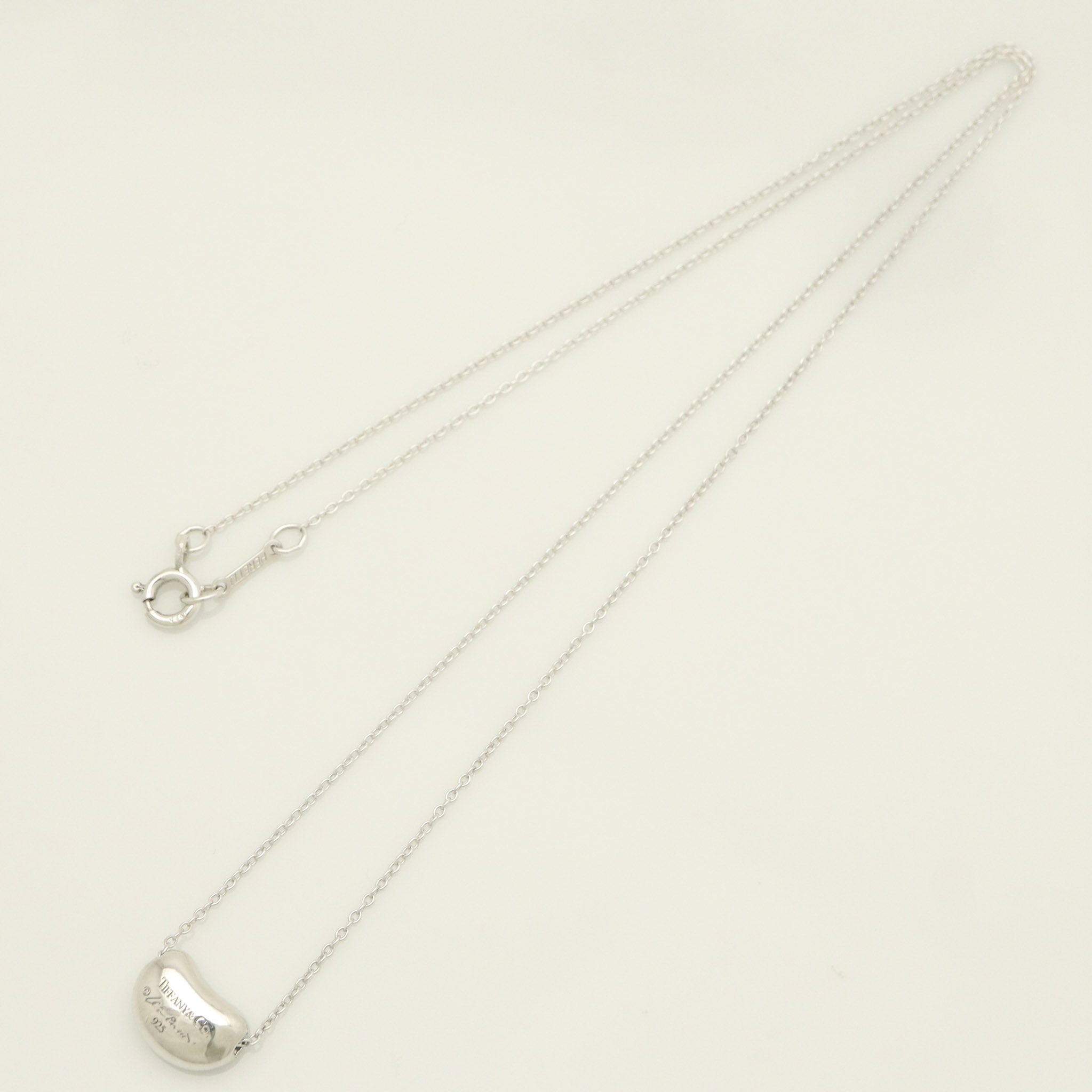 TIFFANY&Co. ミニ ビーン エルサペレッティ ネックレス AG925
