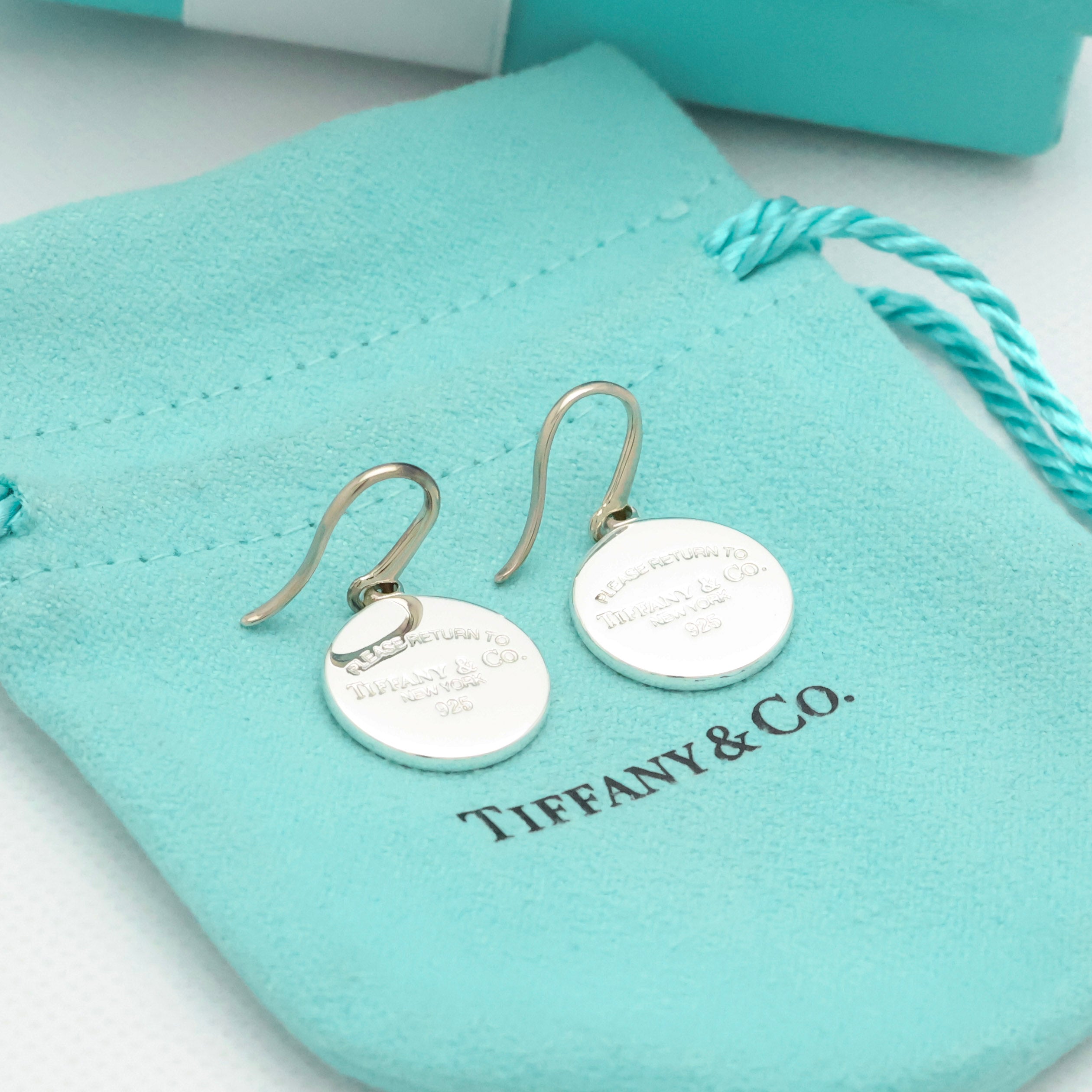 TIFFANY&Co. リターントゥ ティファニー ラウンド フック ピアス AG925