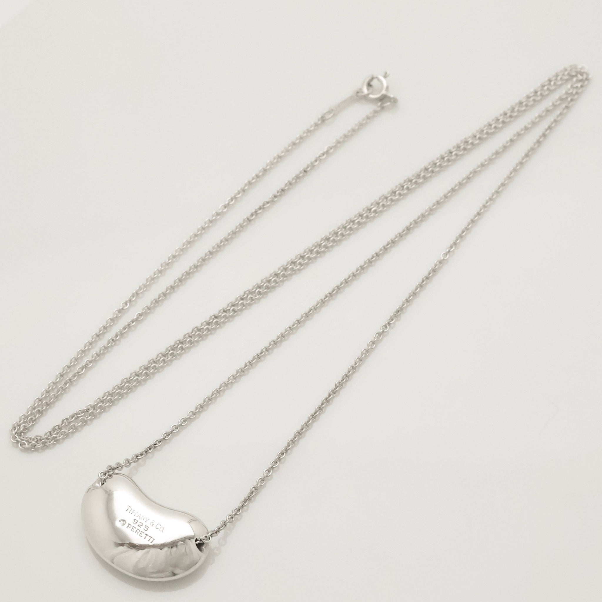 TIFFANY&Co. ラージ ビーン エルサペレッティ ネックレス AG925