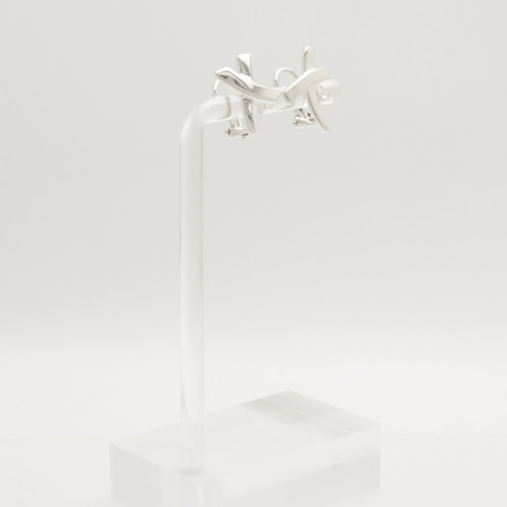 TIFFANY&Co. キス クロス パロマピカソ クリップ イヤリング AG925