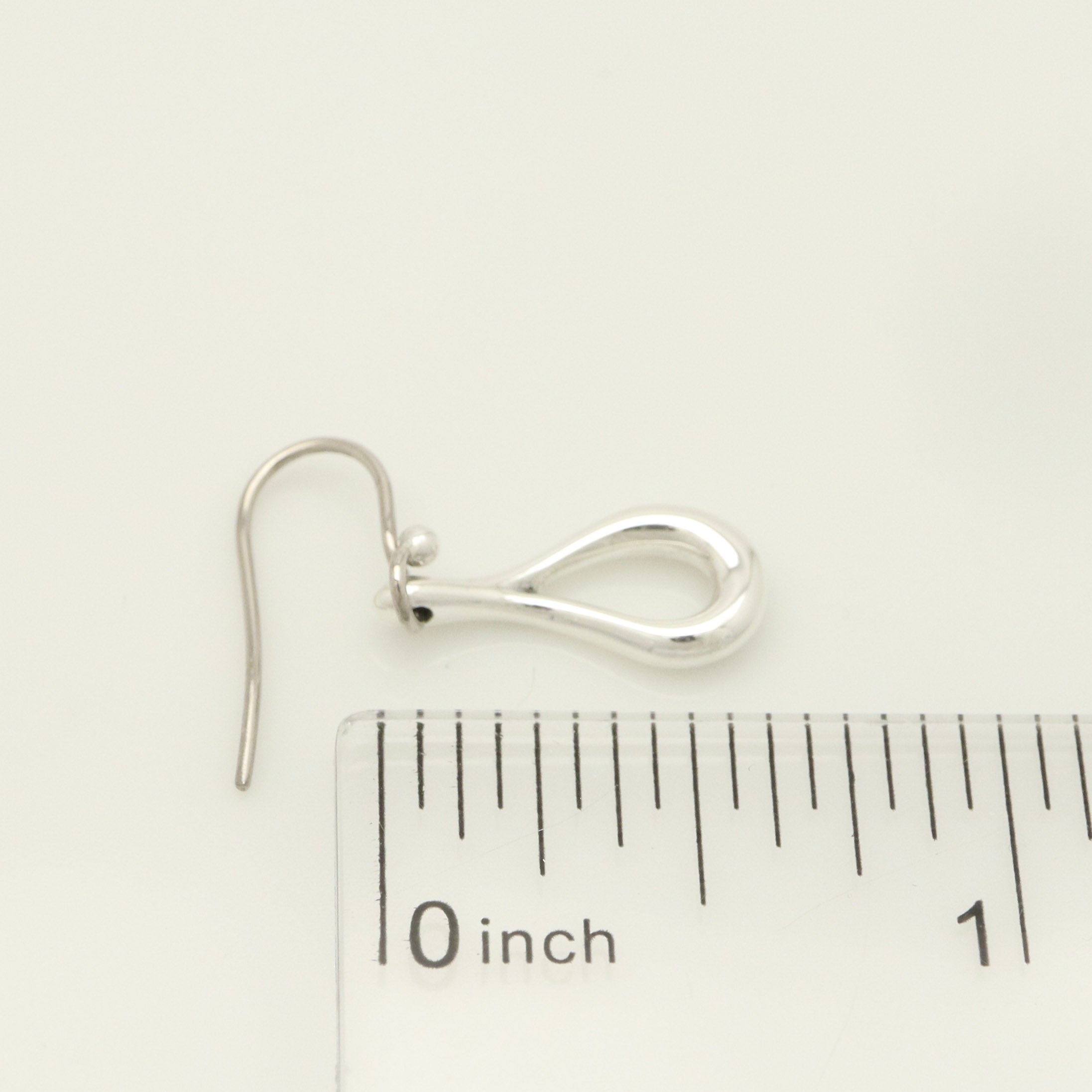 TIFFANY&Co.  オープン ティアドロップ エルサペレッティ フック ピアス AG925