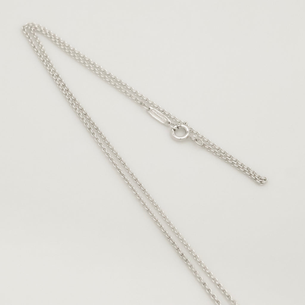 Tiffany & Co. 1837 Round Circle Necklace Sterling Silver 925