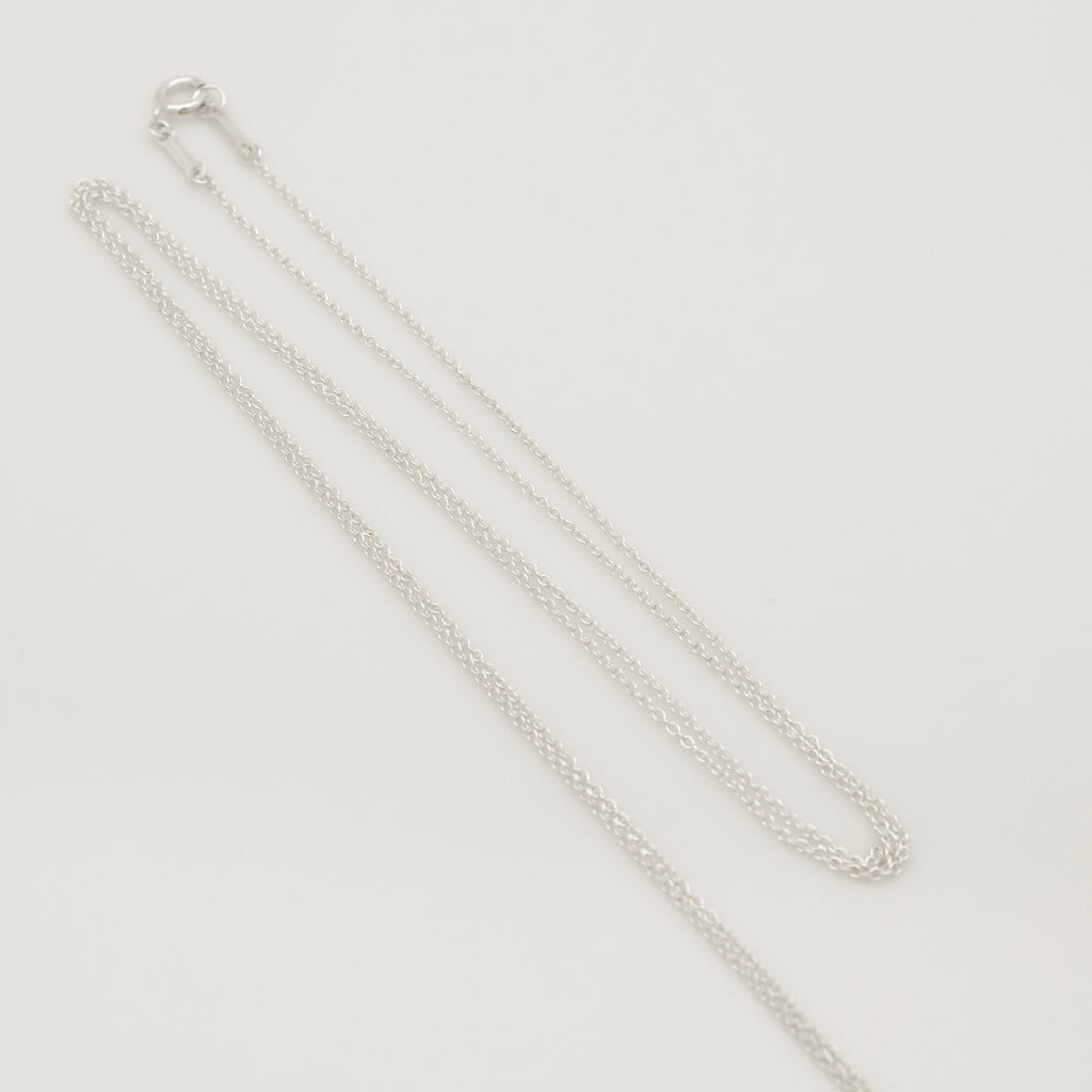 Tiffany & Co. MEDIUM Eternal Circle Necklace Sterling Silver 925 