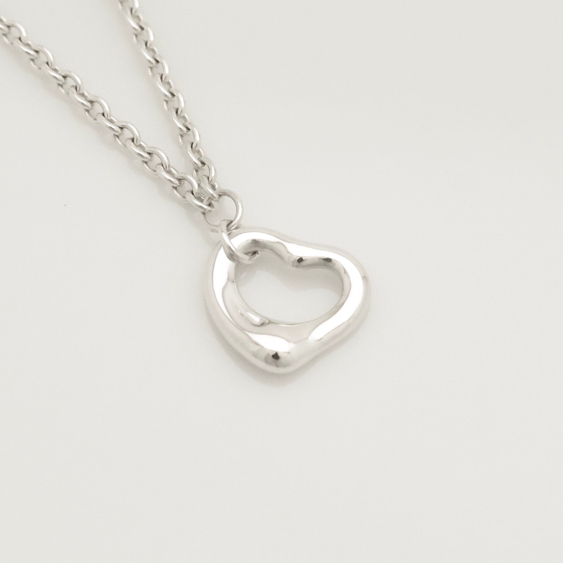 GIFT*TIFFANY&Co. オープンハート エルサペレッティ ブレスレット AG925