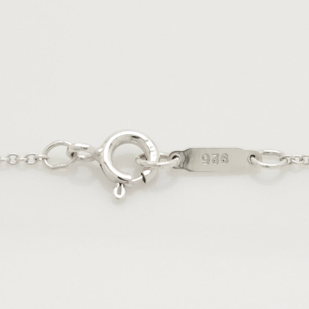 Tiffany & Co. Lifesaver Float Fish Silver Necklace Sterling Silver 925