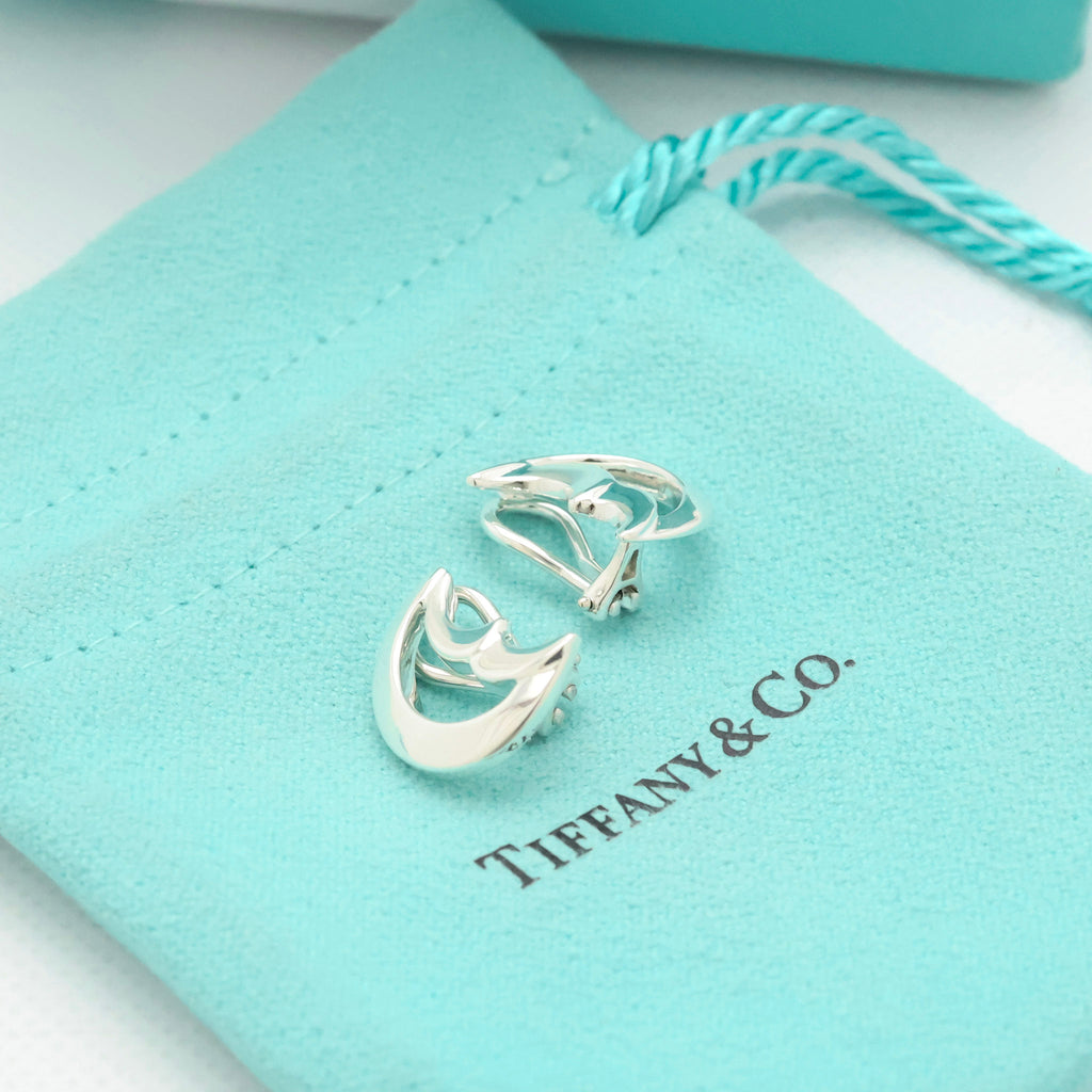 TIFFANY&Co. パロマ ピカソ クレセント ムーン イヤリング AG925