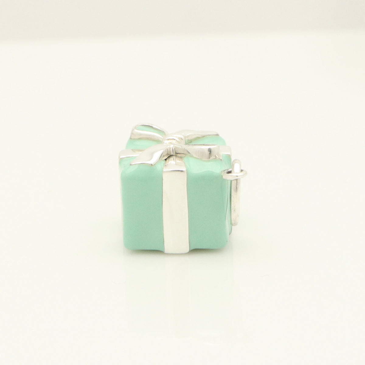 TIFFANY&Co. ギフト ボックス ブルー エナメル チャーム AG925