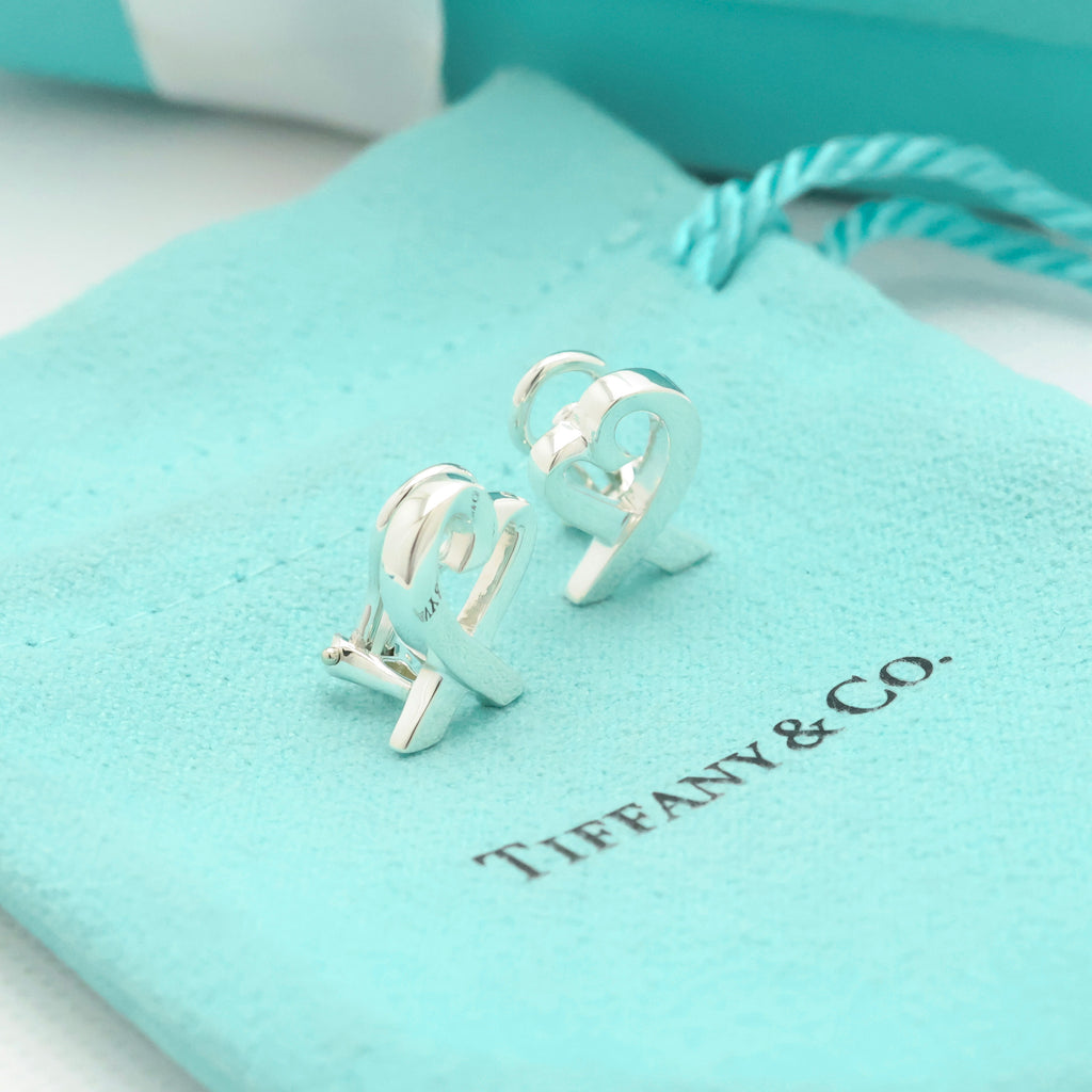 TIFFANY&Co. ラビングハート パロマピカソ クリップ イヤリング AG925